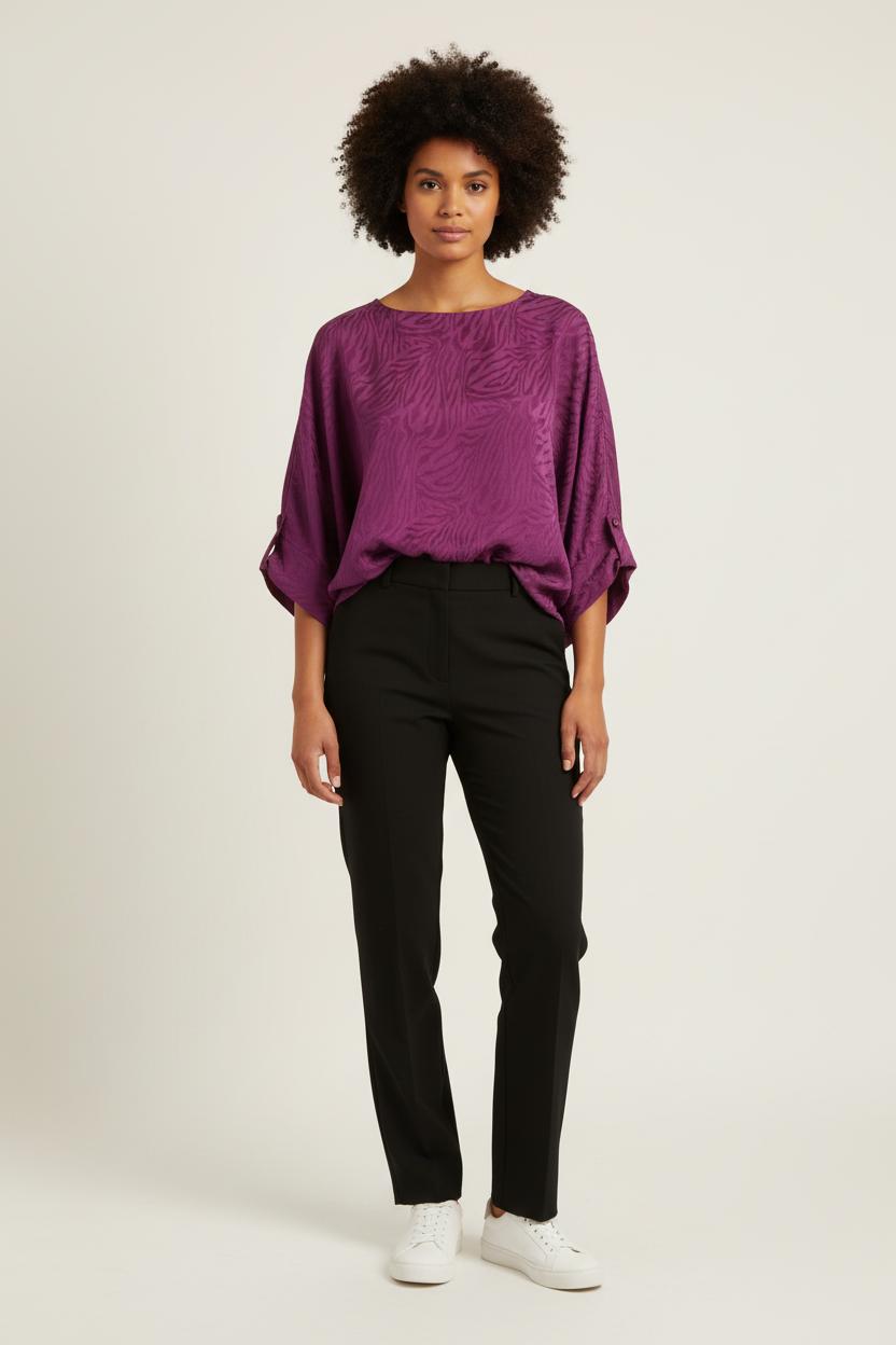 Blouse MODETROTTER - Seconde Main Purple