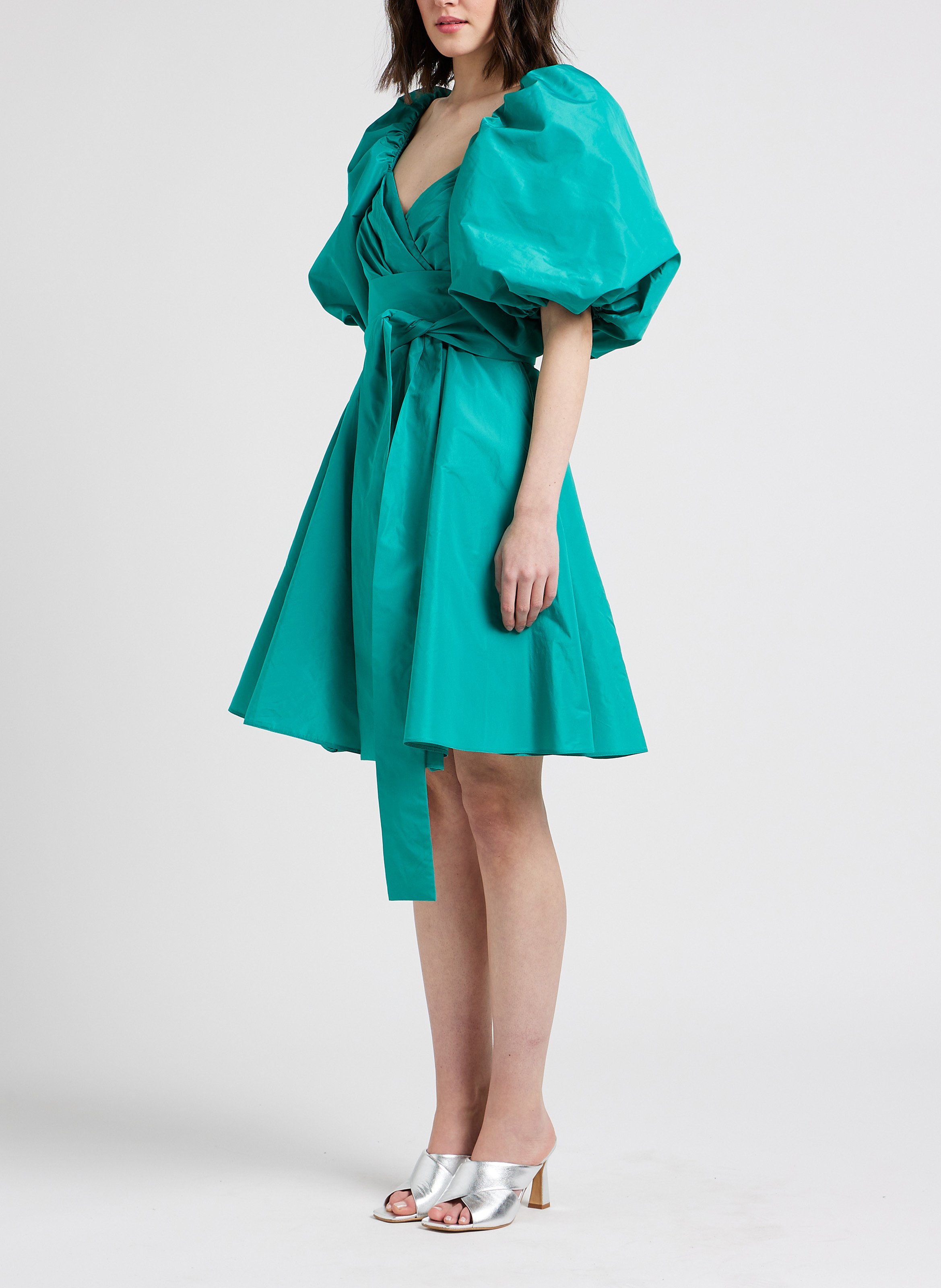 Robe portefeuille courte  PINKO Bleu