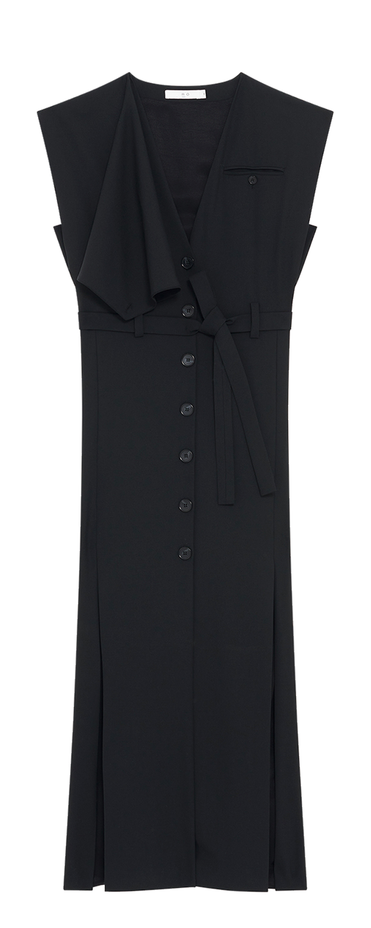 Robe longue col ajustable IRO Noir