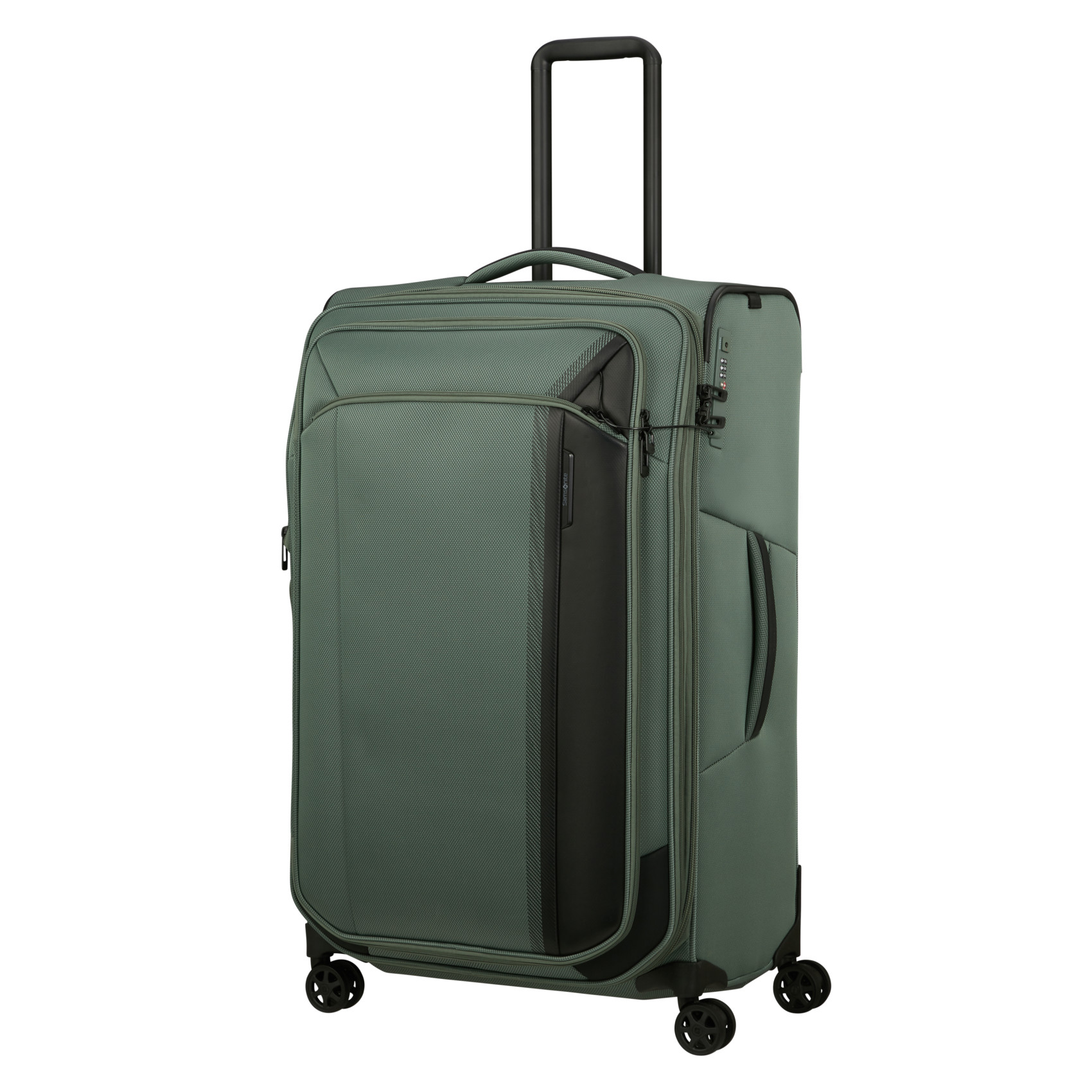 Respark 4-wheel large suitcase Green