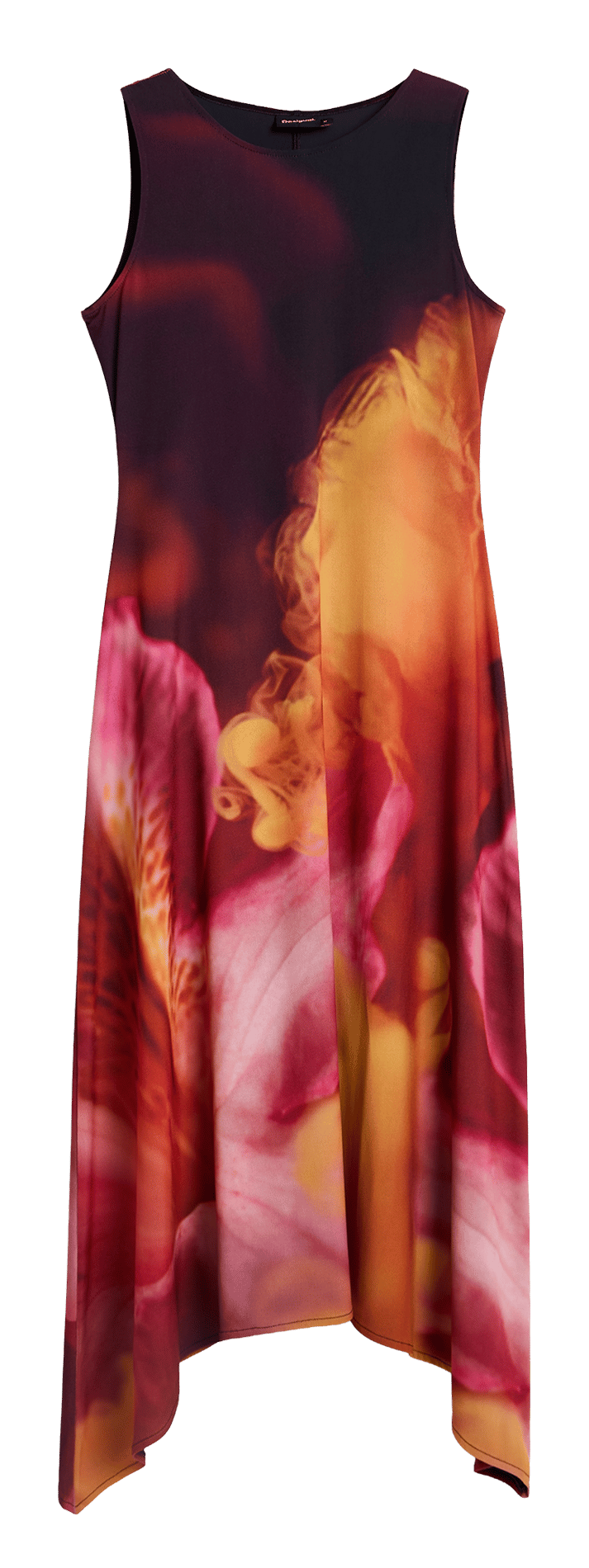 Ausgestelltes Maxikleid DESIGUAL Schwarz