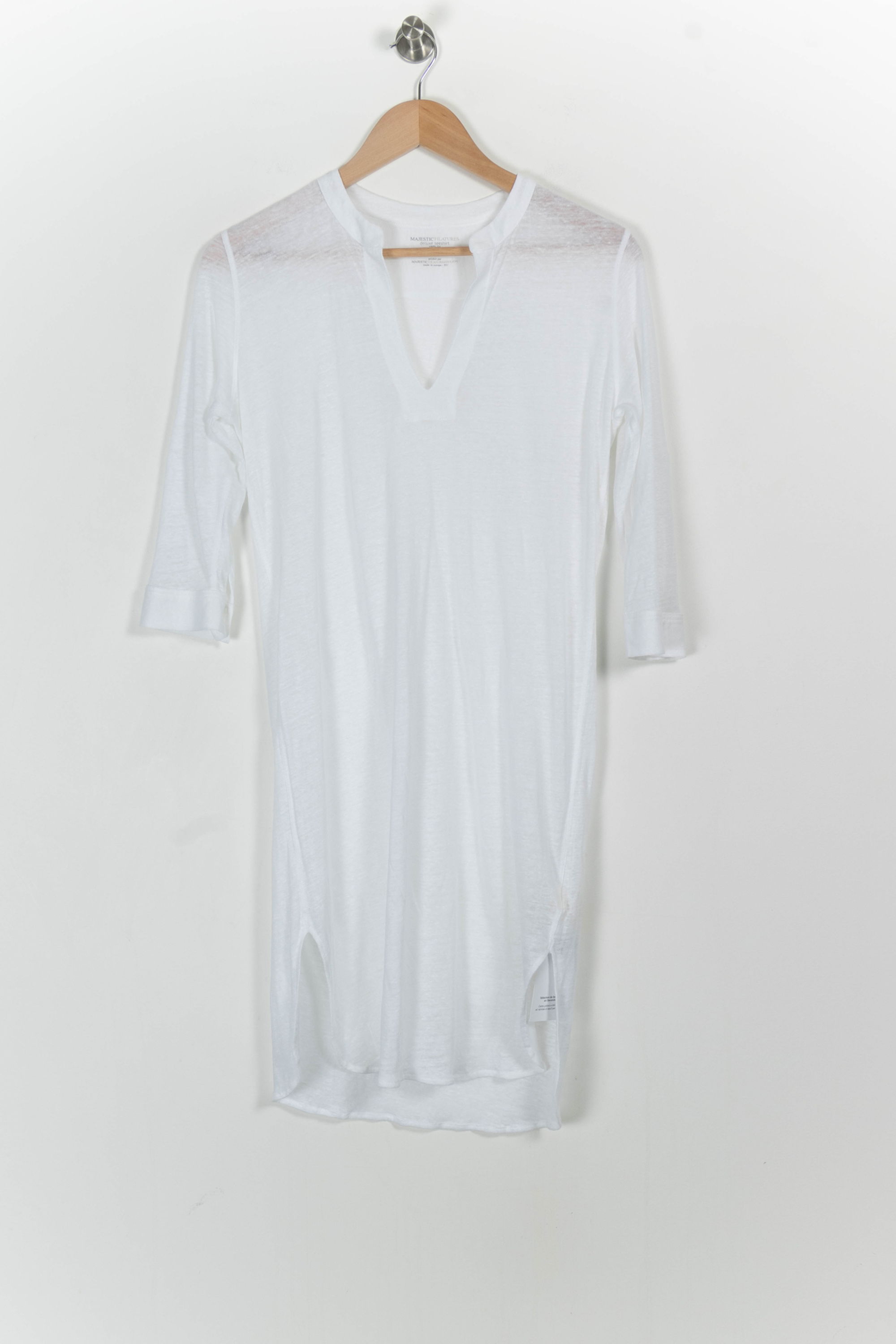 Short & midi dress MAJESTIC FILATURES - SECONDE MAIN White