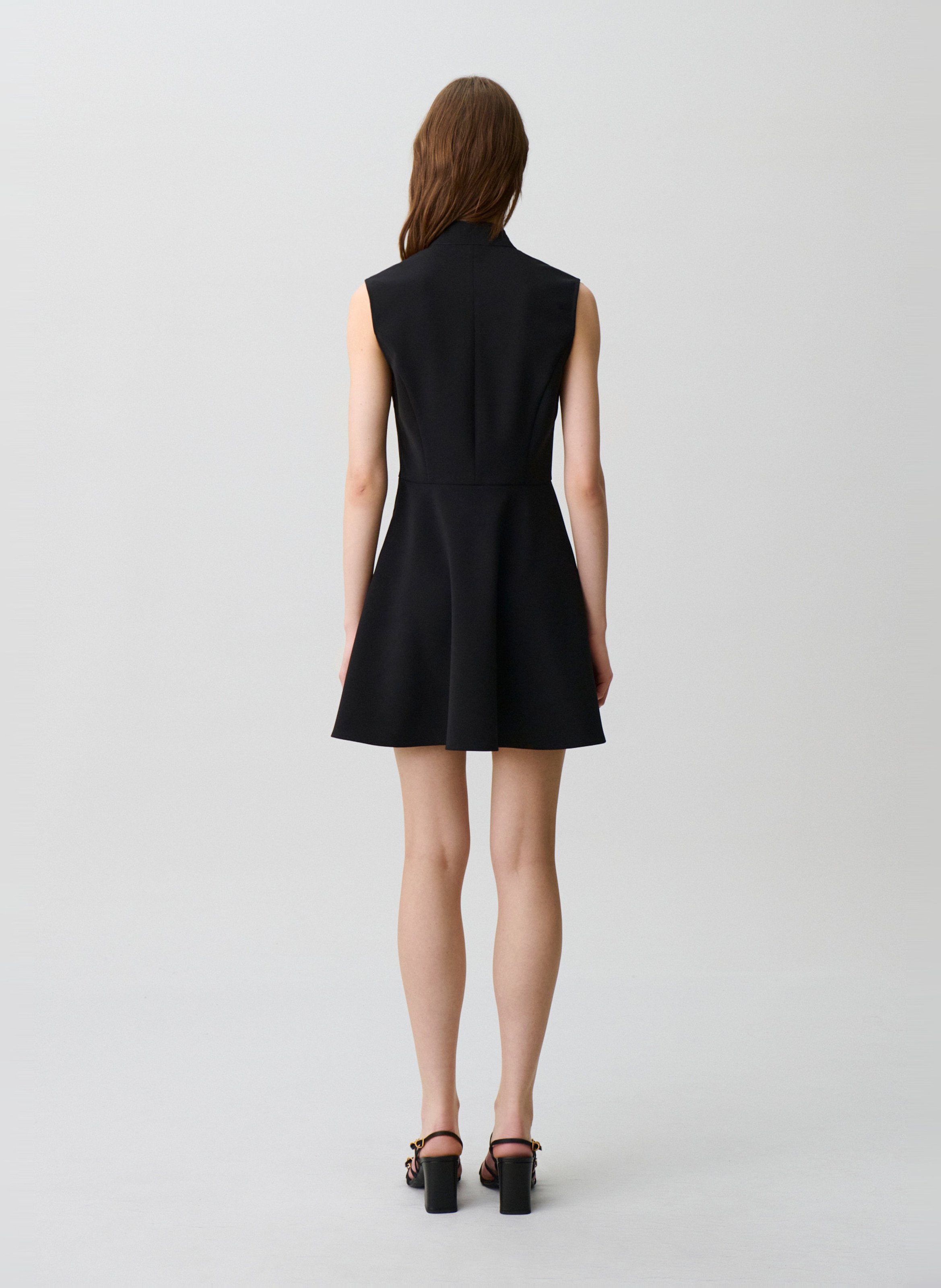 Robe courte évasée CLAUDIE PIERLOT Noir