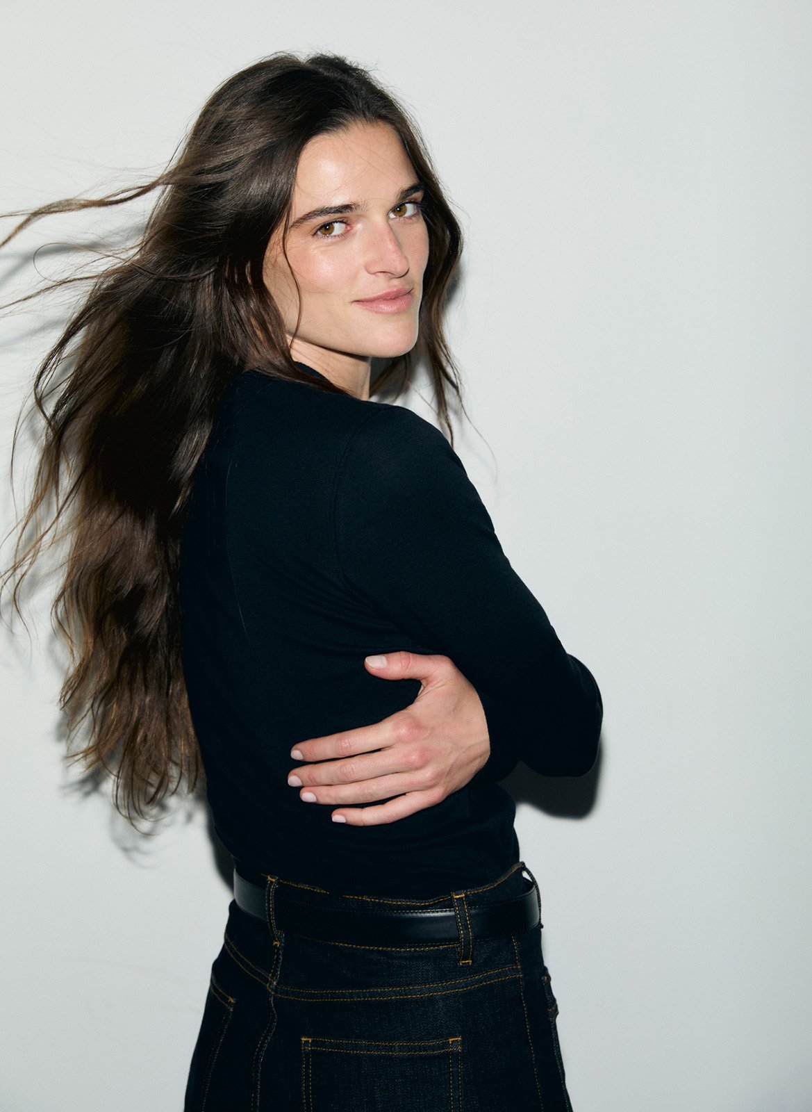 Plain round-neck T-shirt GERARD DAREL Black