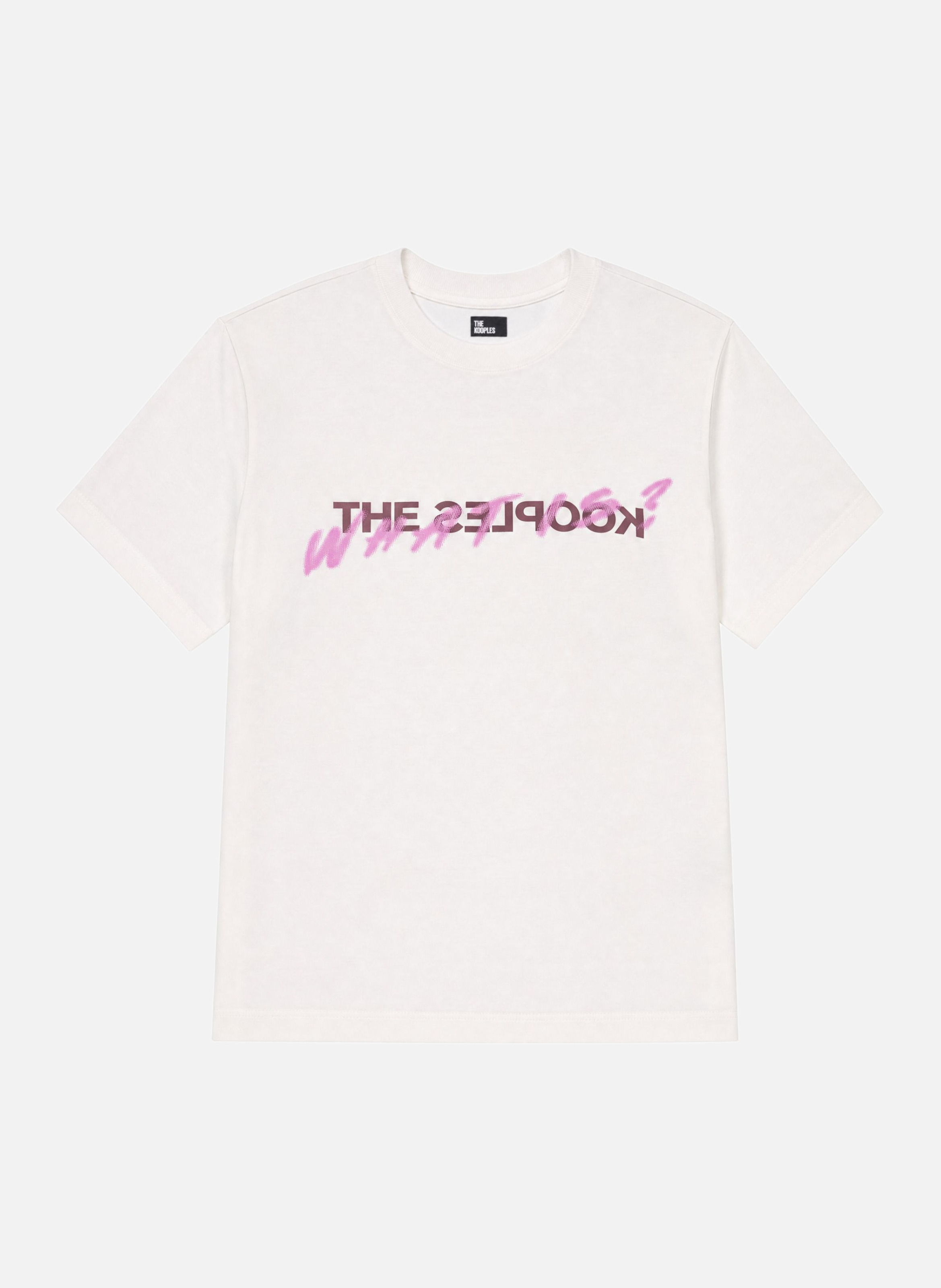 T-shirt THE KOOPLES White