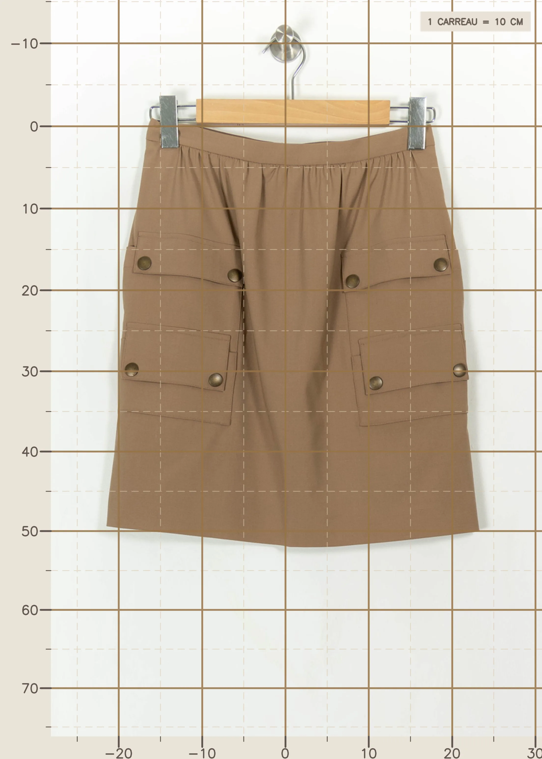 Short & midi skirt MAX MARA - Seconde Main Brown