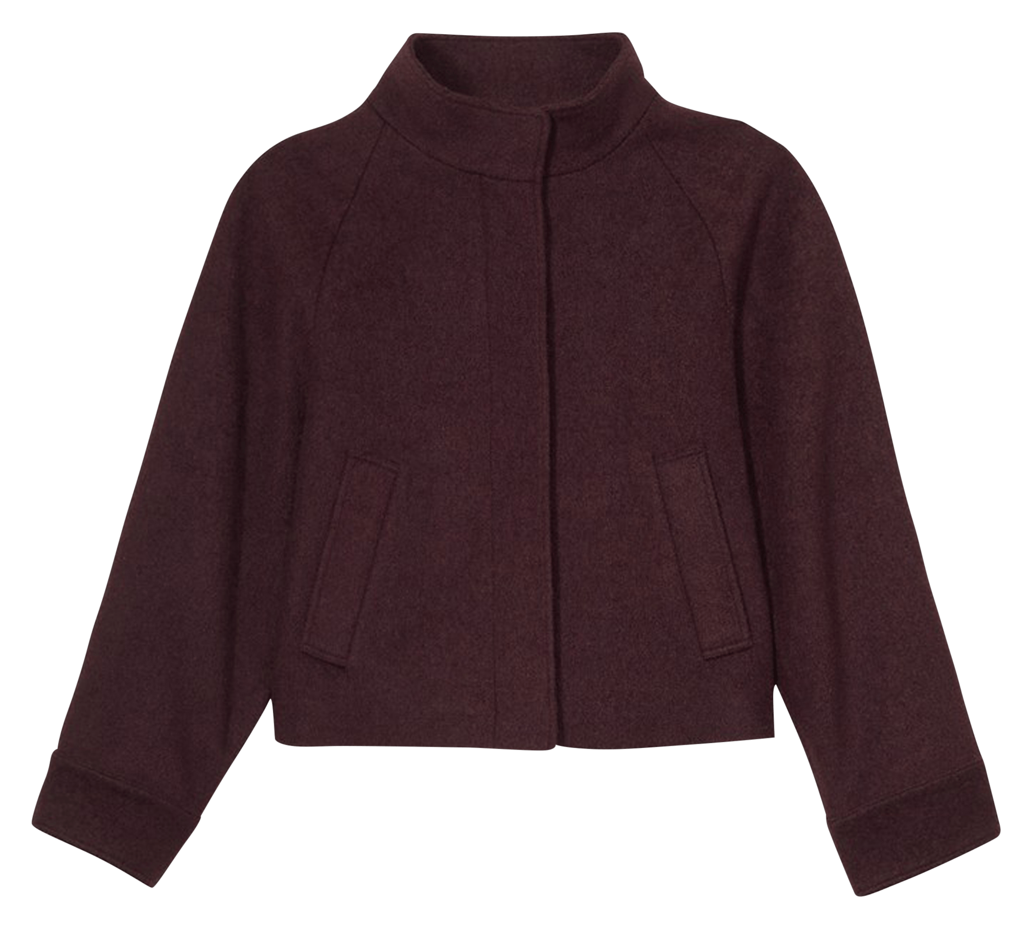 Veste droite col montant VANESSA BRUNO Rood