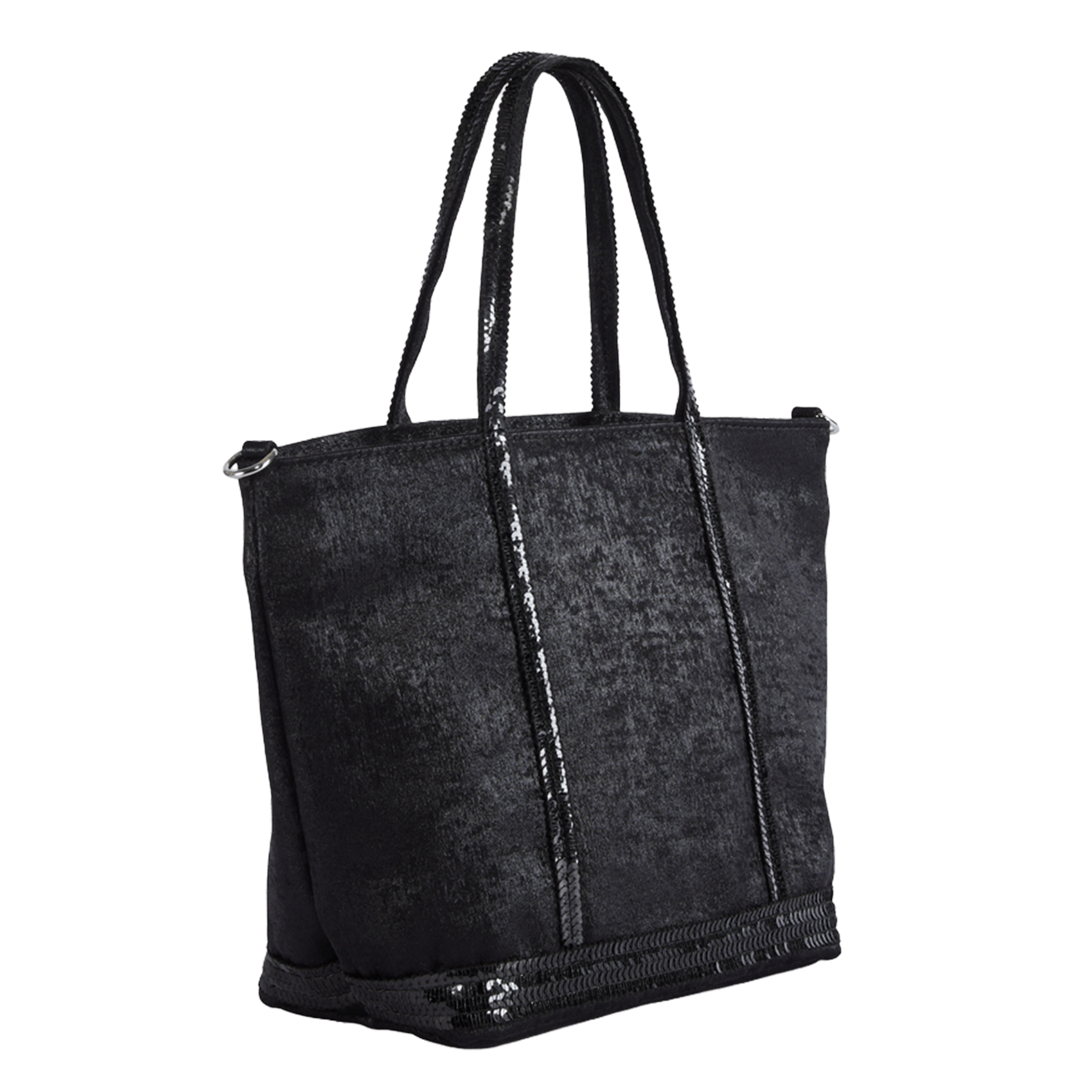 Cabs-tas met pailletten VANESSA BRUNO Zwart