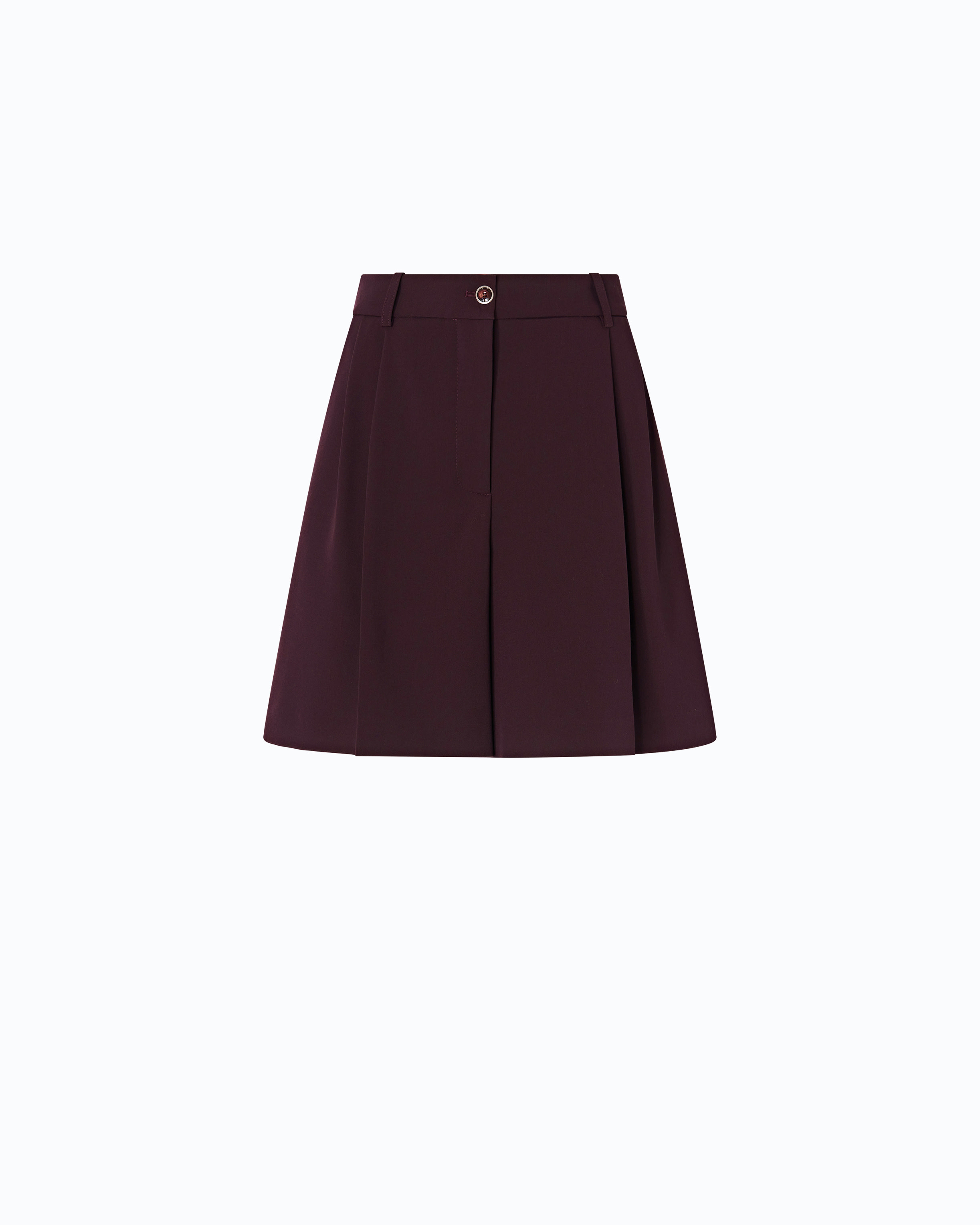 Short tailleur évasé PINKO Rouge