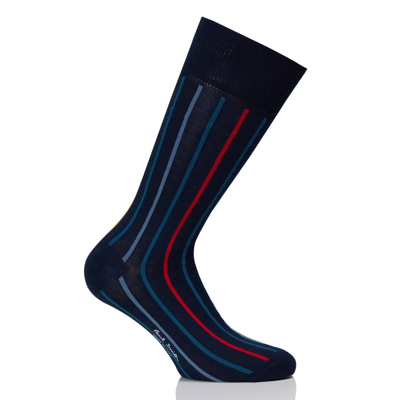 Hohe gestreifte Socken PAUL SMITH Blau