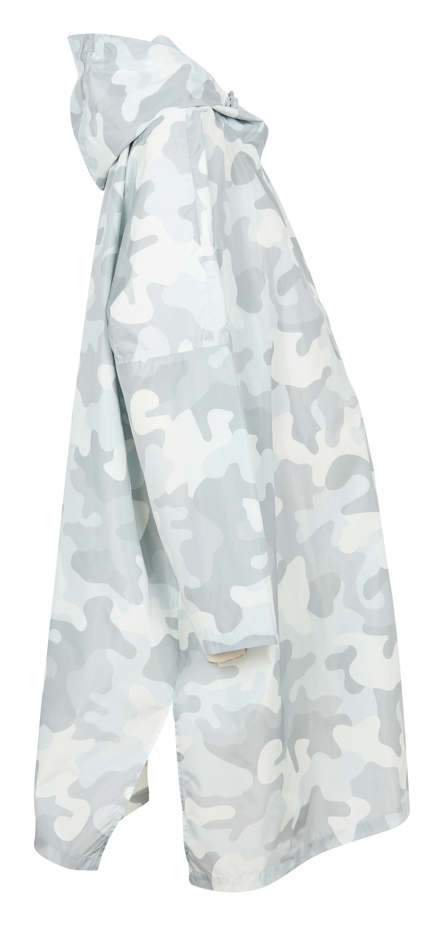 Printed windcheater with hood SERAPHINE Grey