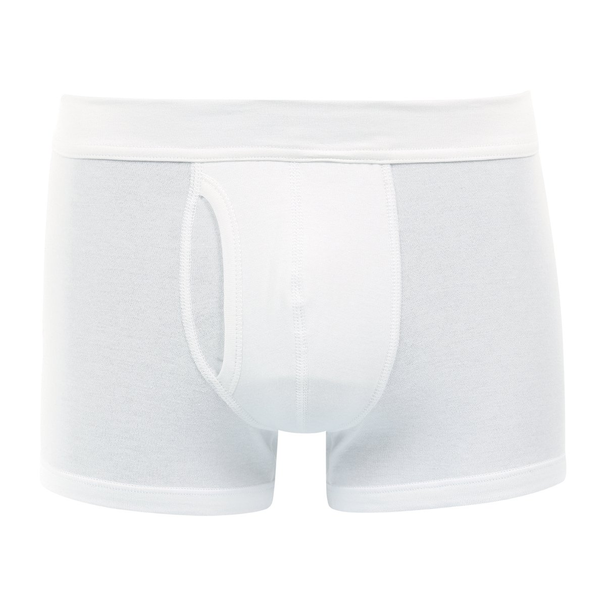 Premium cotton open boxers EMINENCE White