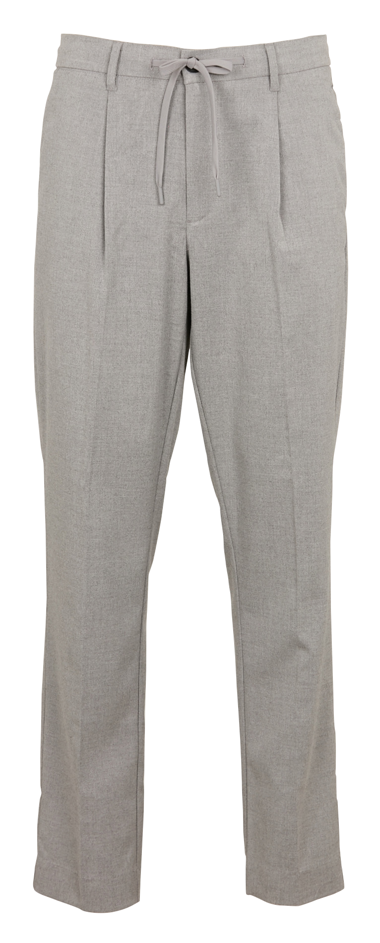 Straight pleated pants SELECTED Grey