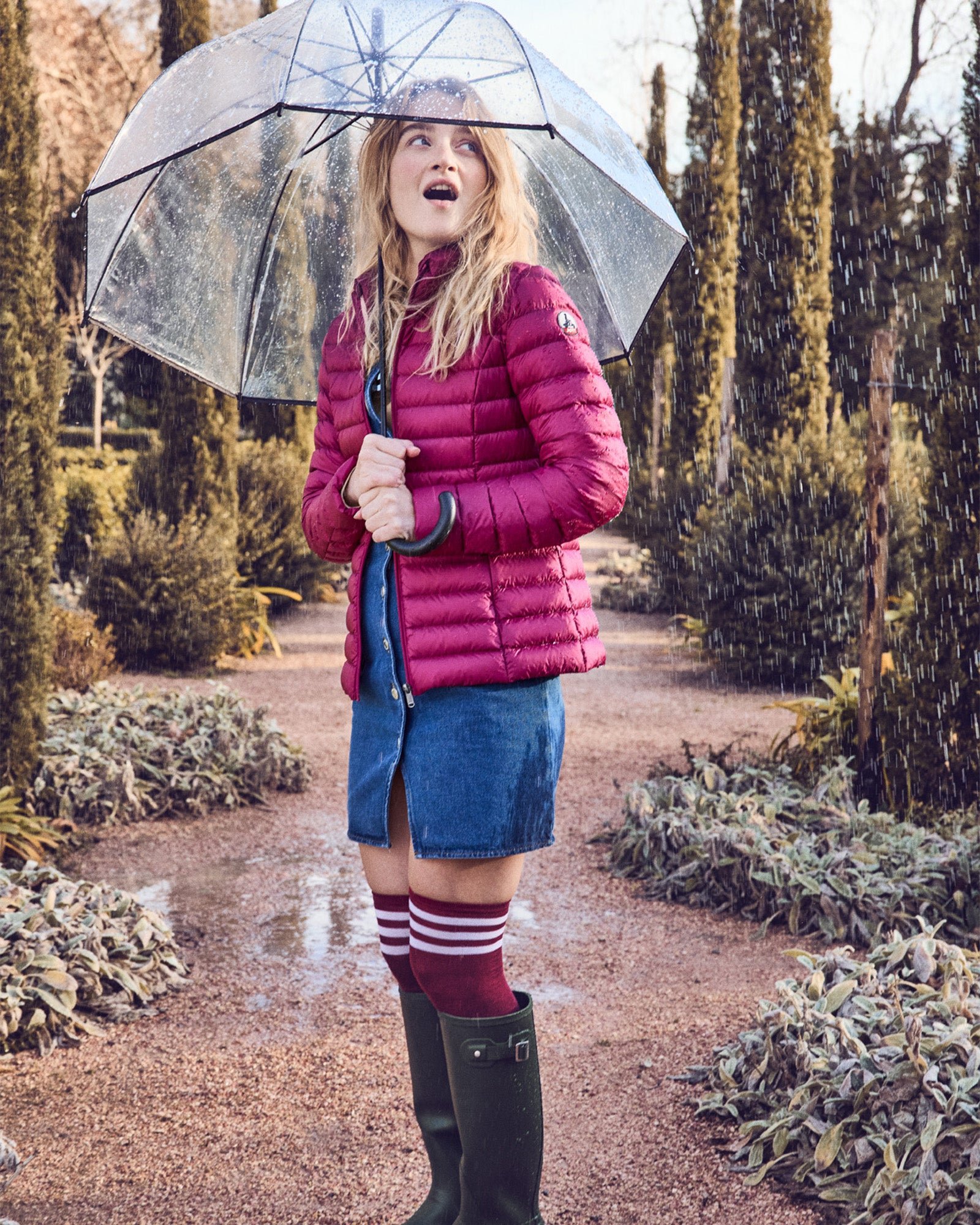 Lightweight down jacket JOTT Pink