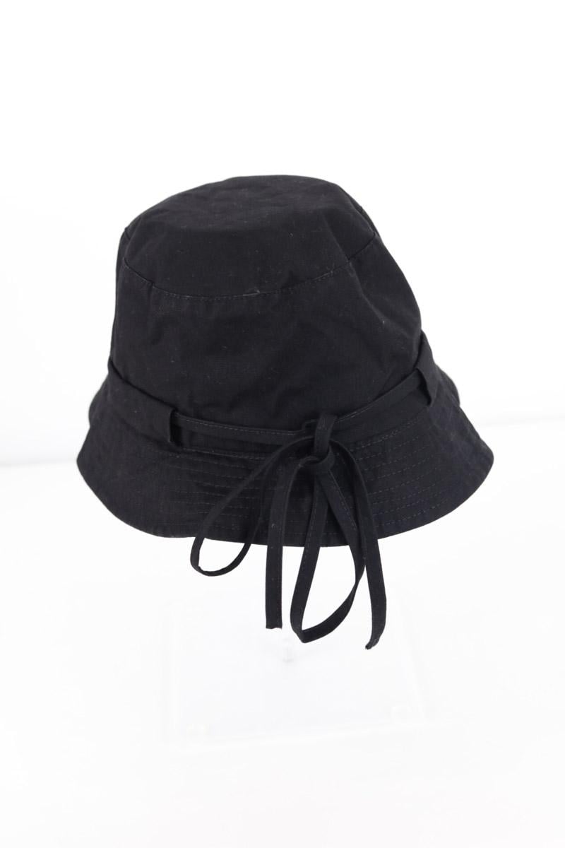 Gadjo black bucket hat Black