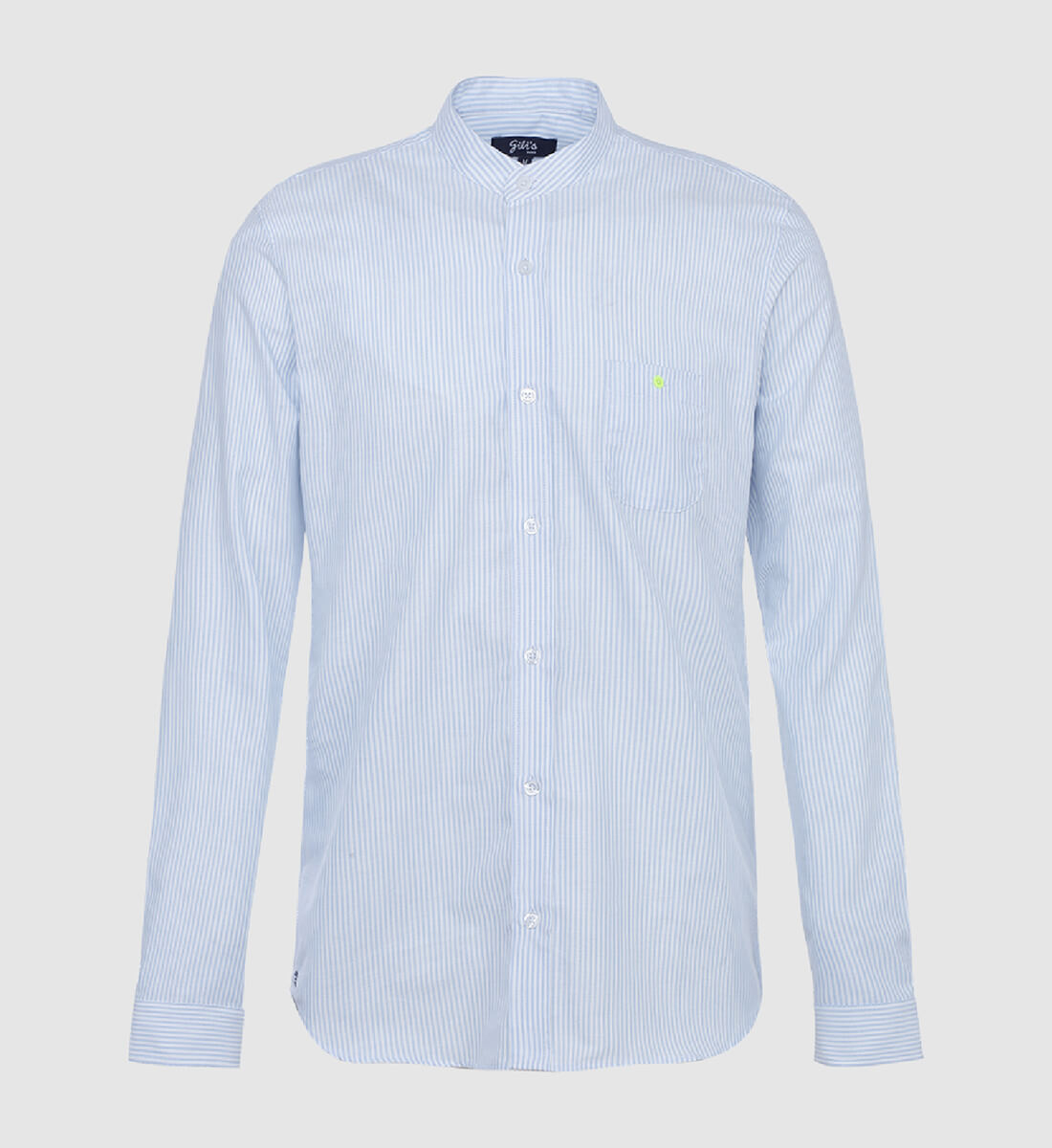 Cotton seersucker shirt GILI'S Blue