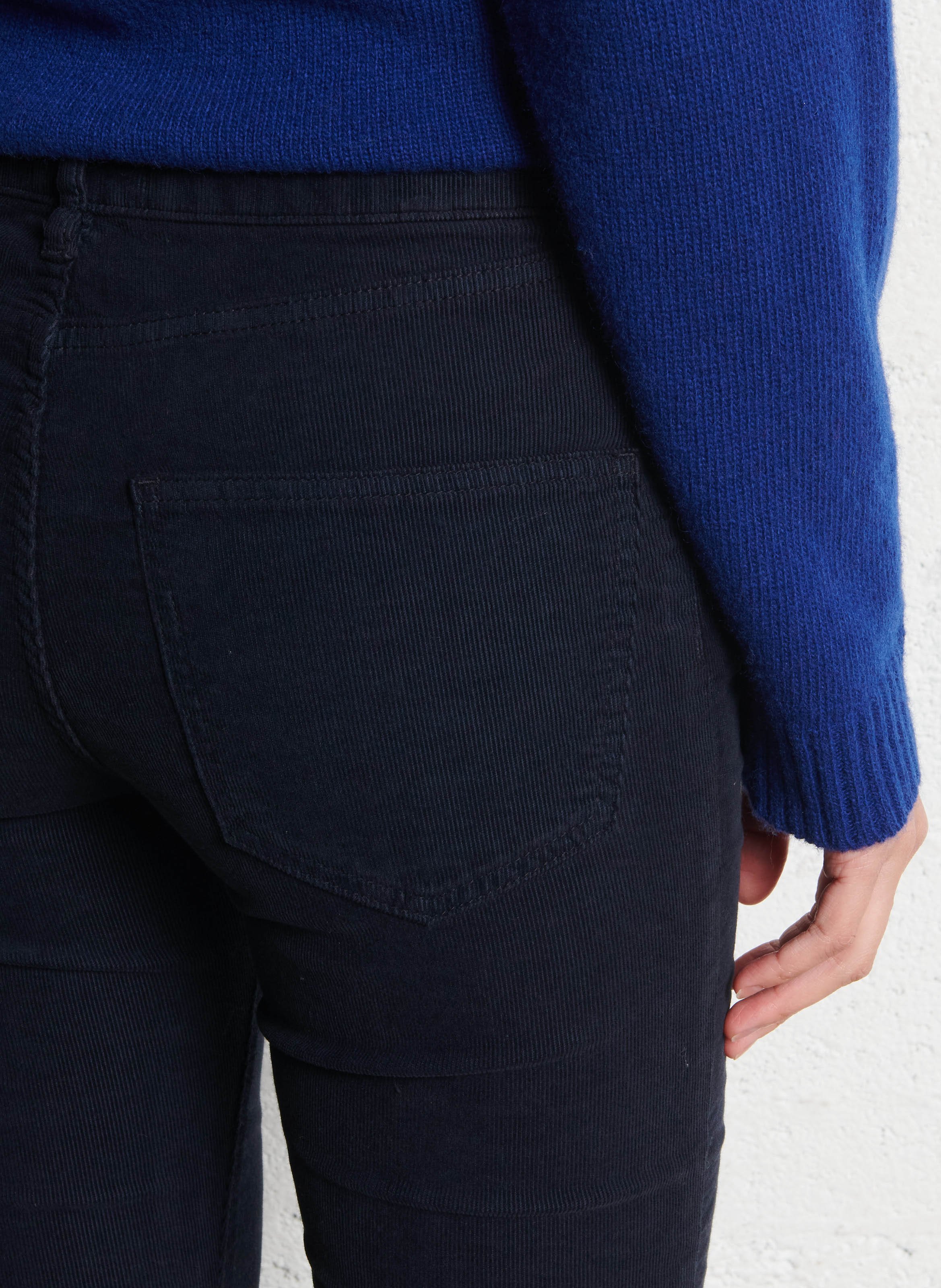 Hose aus Baumwoll-Mix, Slim Fit ACQUAVERDE Blau