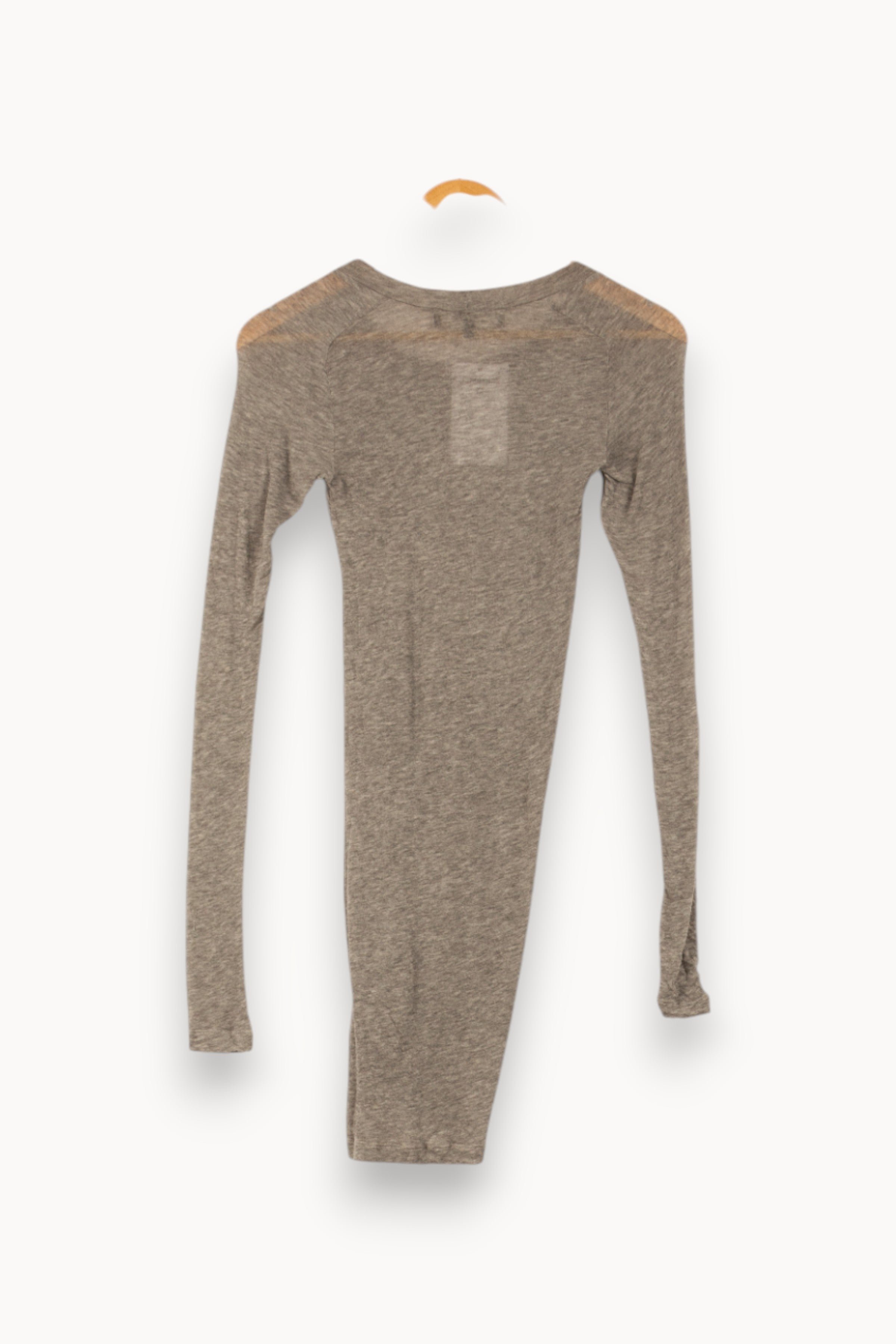 Midi dress ISABEL MARANT ÉTOILE - SECONDE MAIN Grey