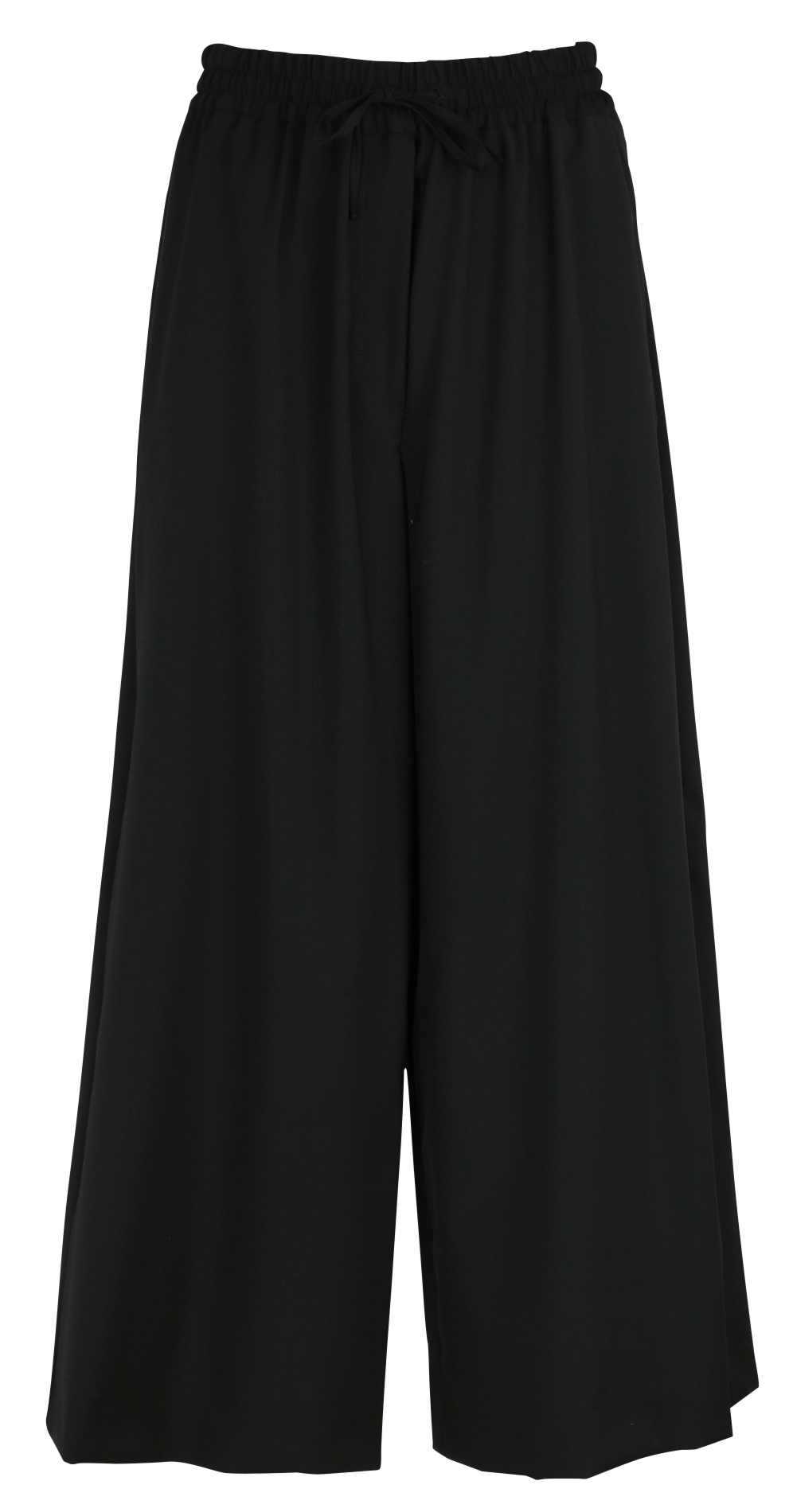 Wide Leg Casual Virgin Wool Trousers MAX MARA WEEK END Black