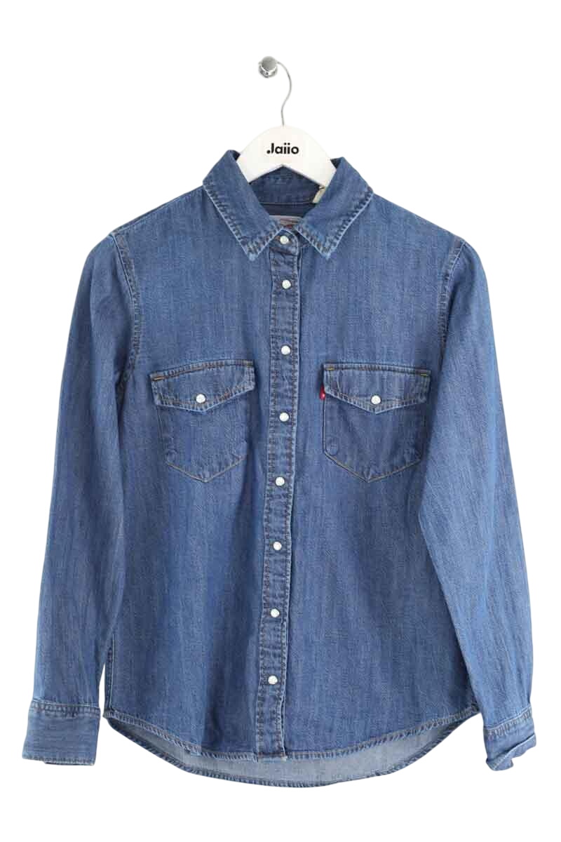 Chemise en coton LEVI'S - Seconde main Bleu