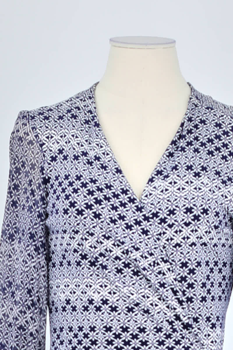 Dress DIANE VON FURSTENBERG - Seconde Main Blue