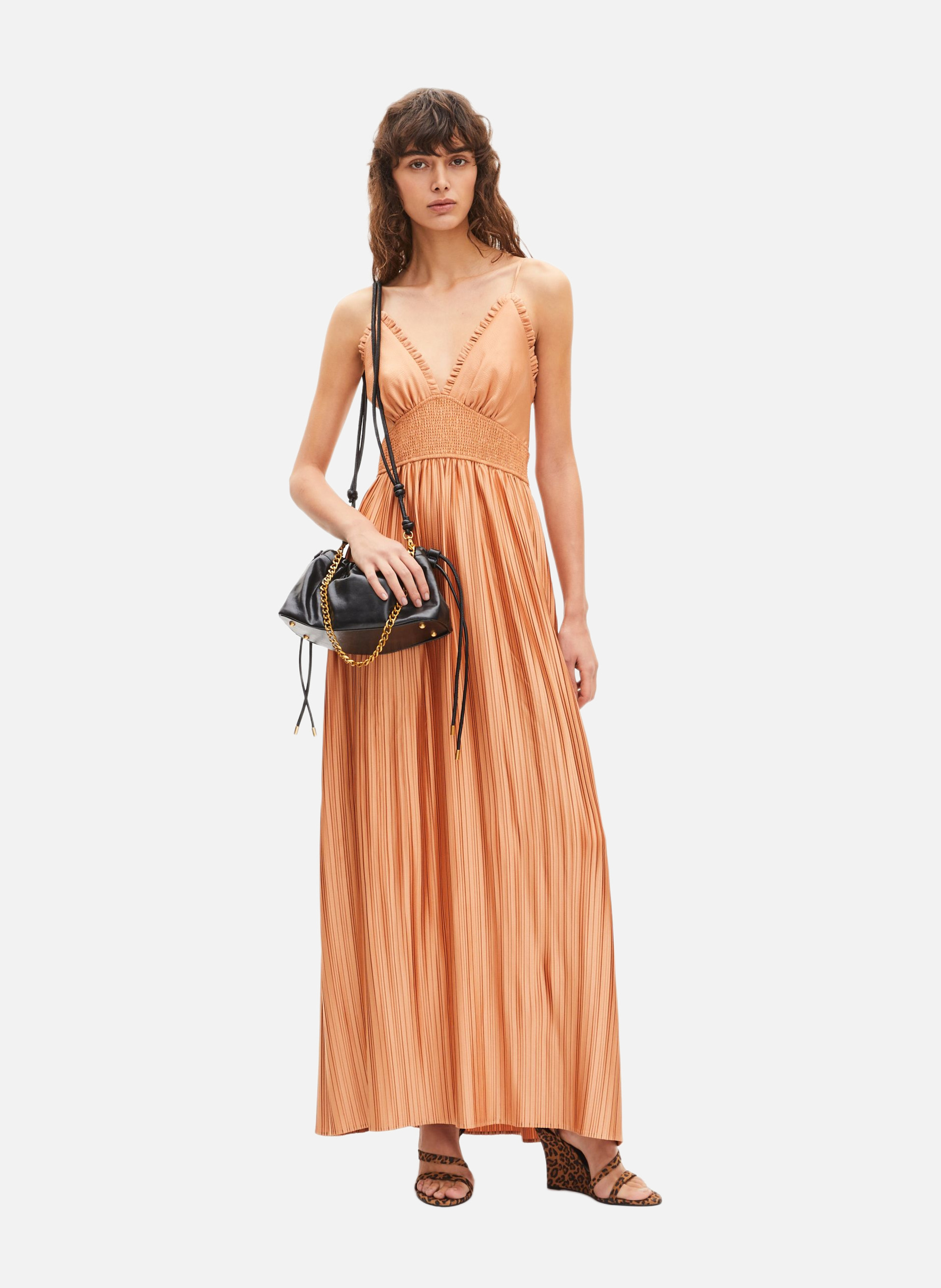 Long pleated dress THE KOOPLES