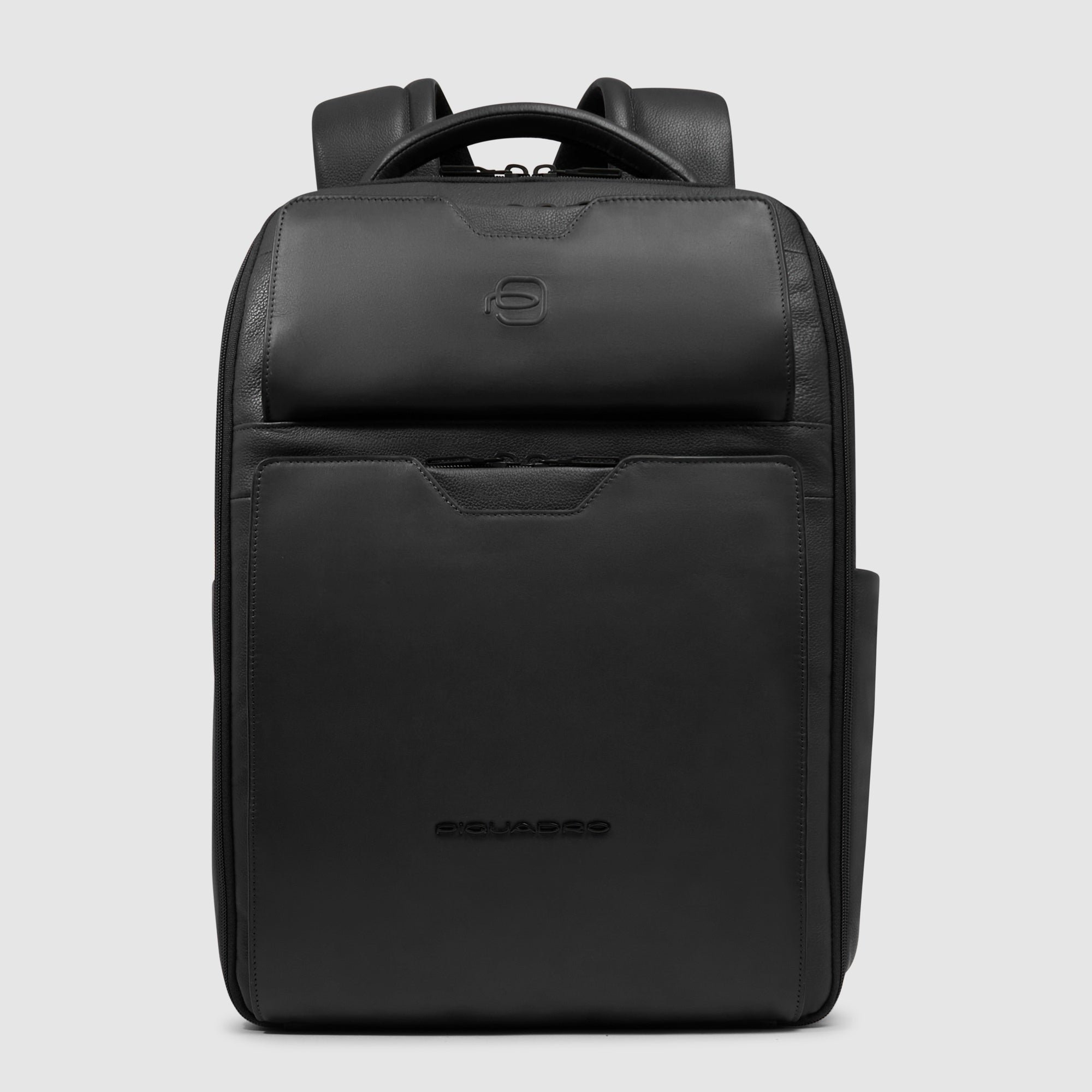 Travel laptop backpack for 15.6" computer PIQUADRO Black