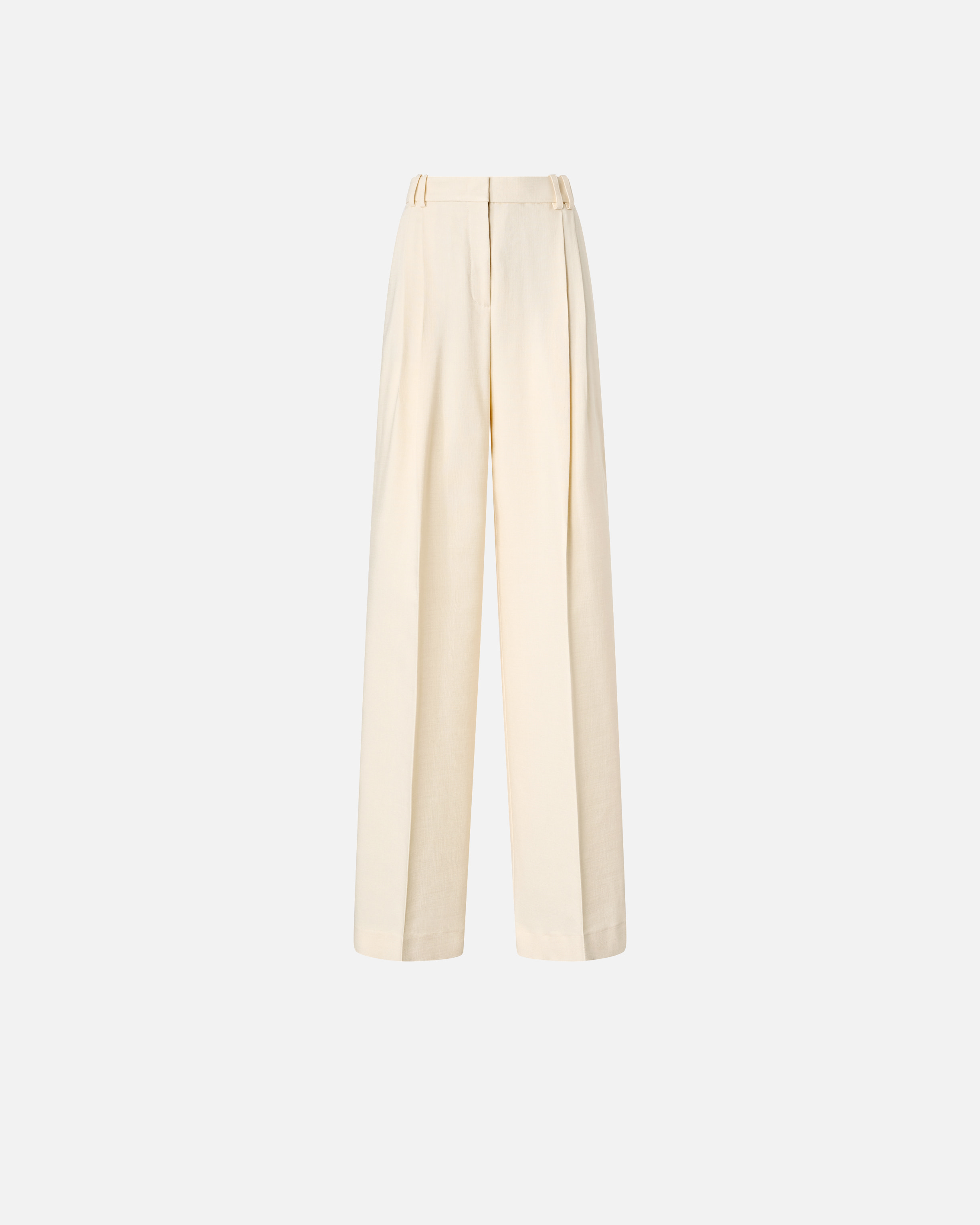 Pantalon droit à pli marqué PINKO Beige