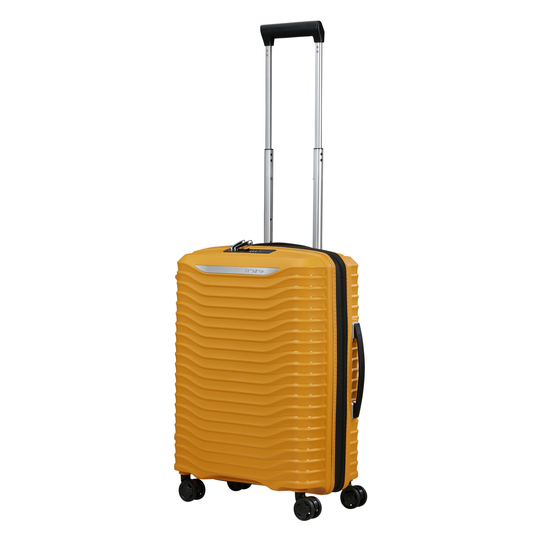 Upscape 4-wheel carry-on suitcase Yellow