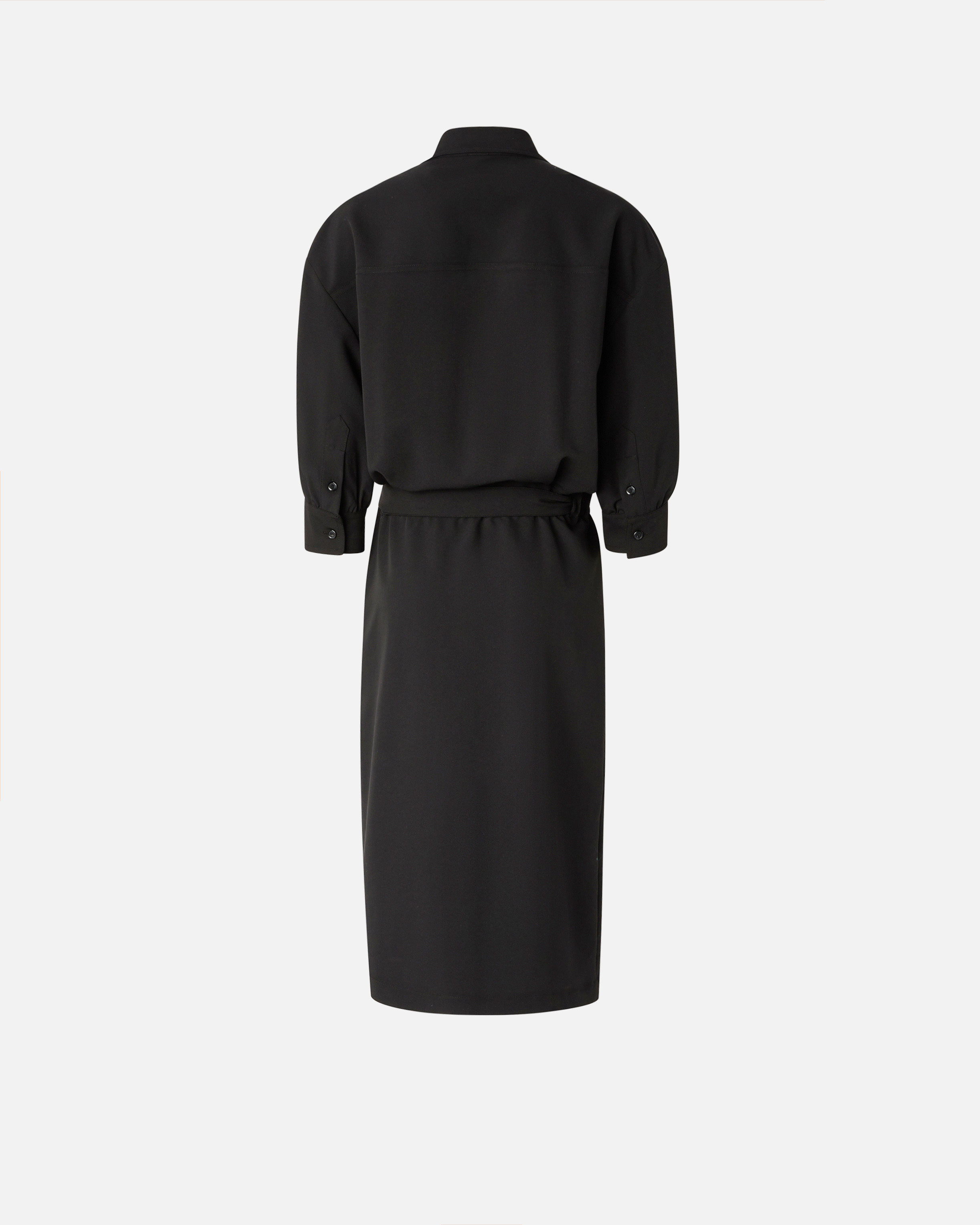 Robe midi avec haut chemise PINKO Noir