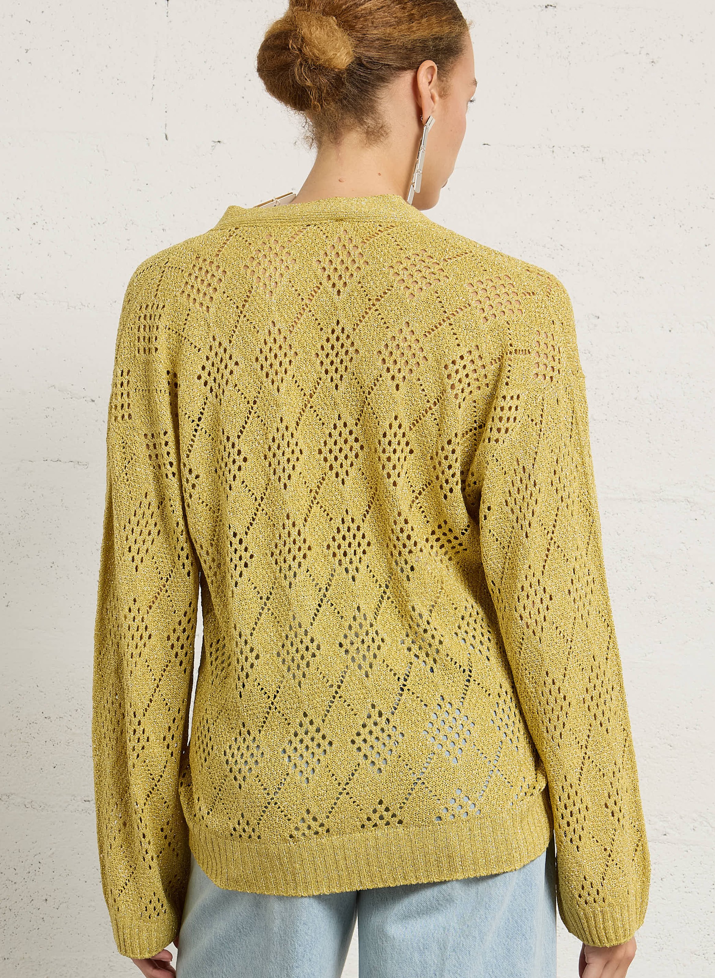 Gilet pailleté MOMONI Orange