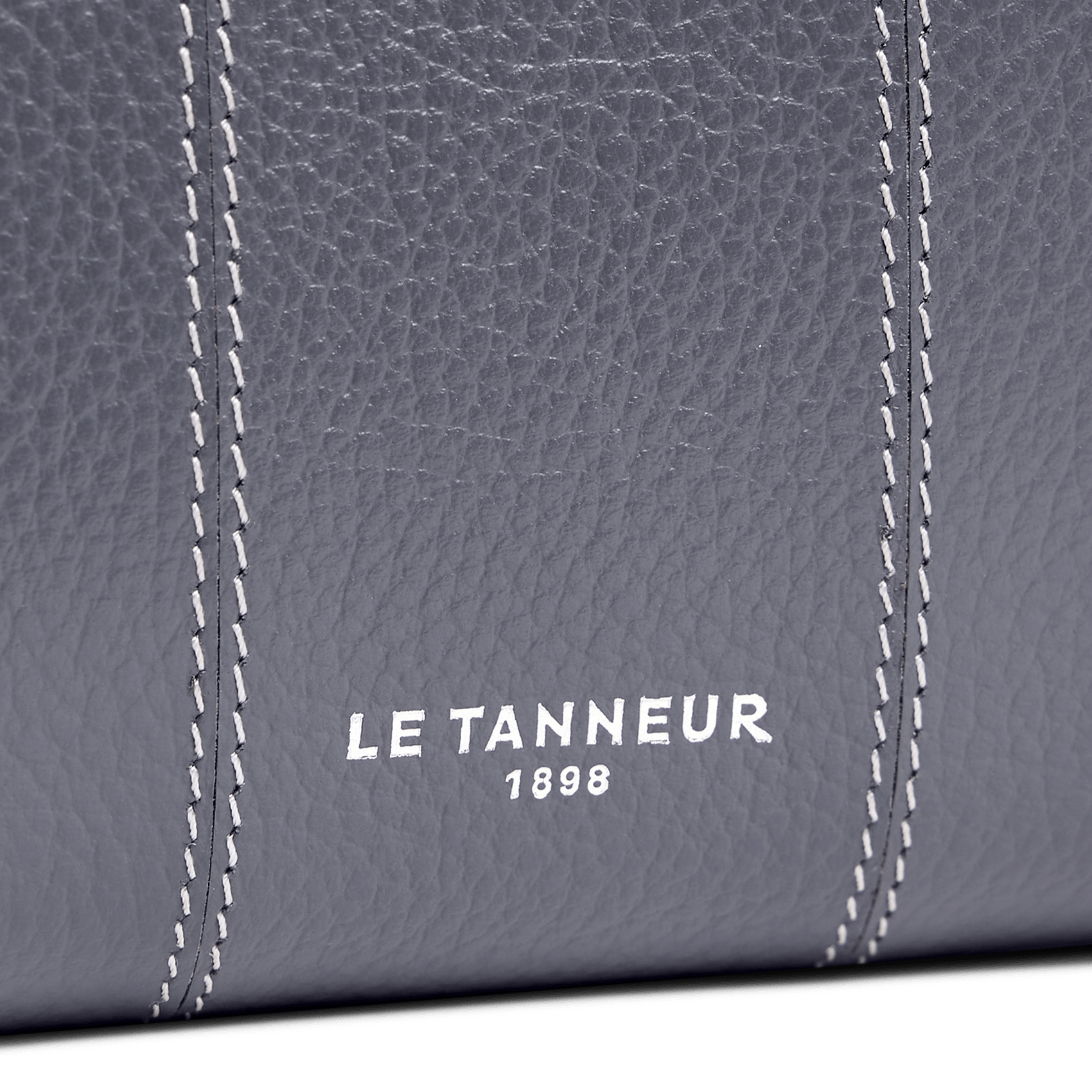Portemonnee van runderleer LE TANNEUR Blauw
