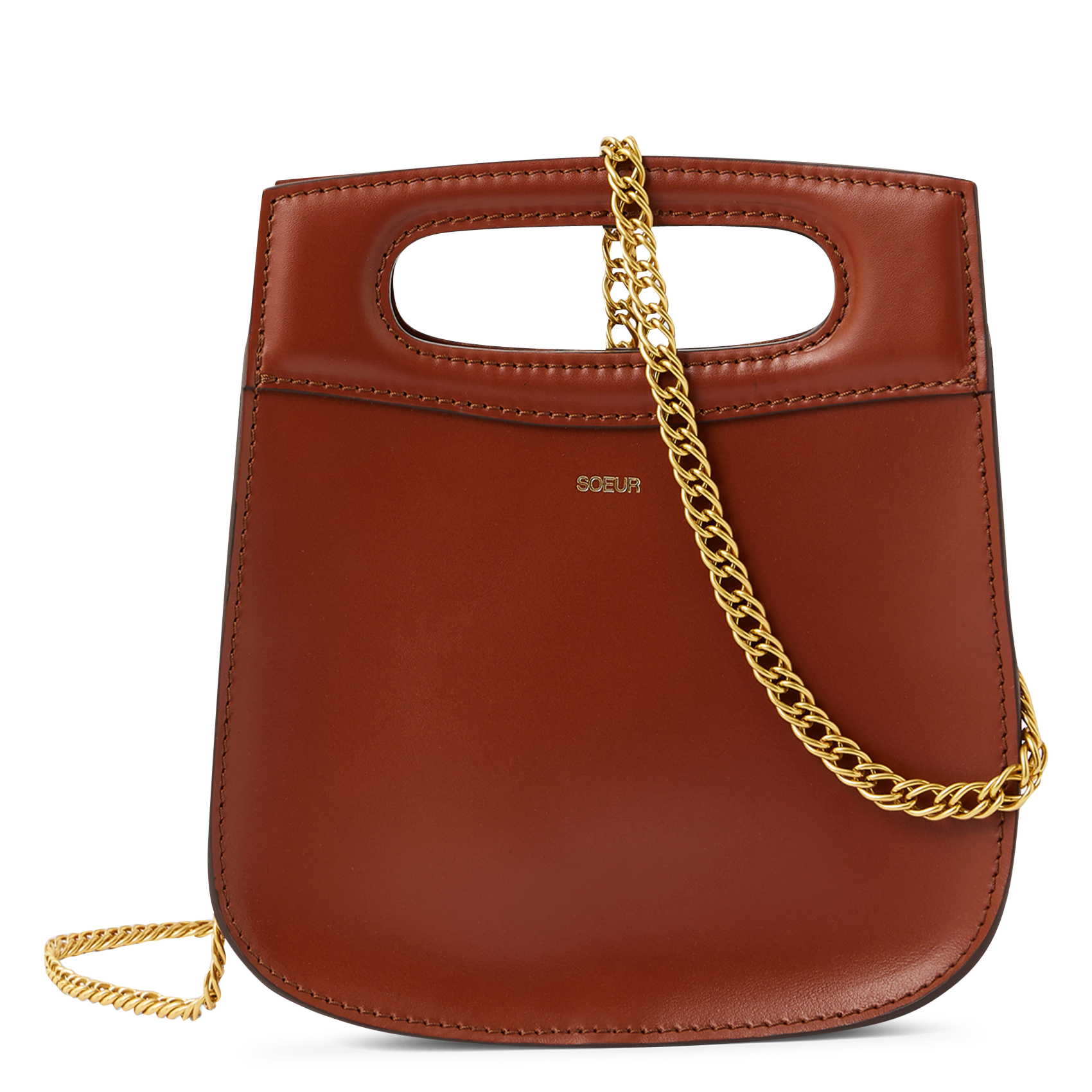 Sac bandoulière en cuir SOEUR