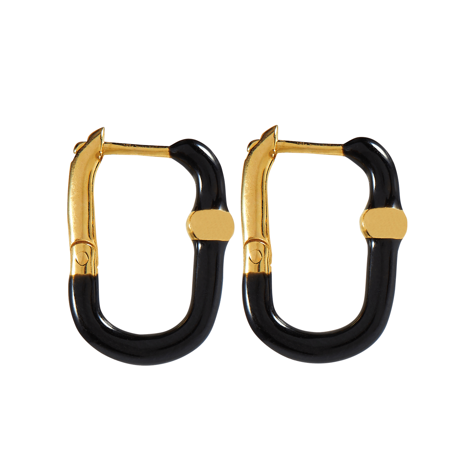 Boucles d'oreilles percées FEEKA Vert