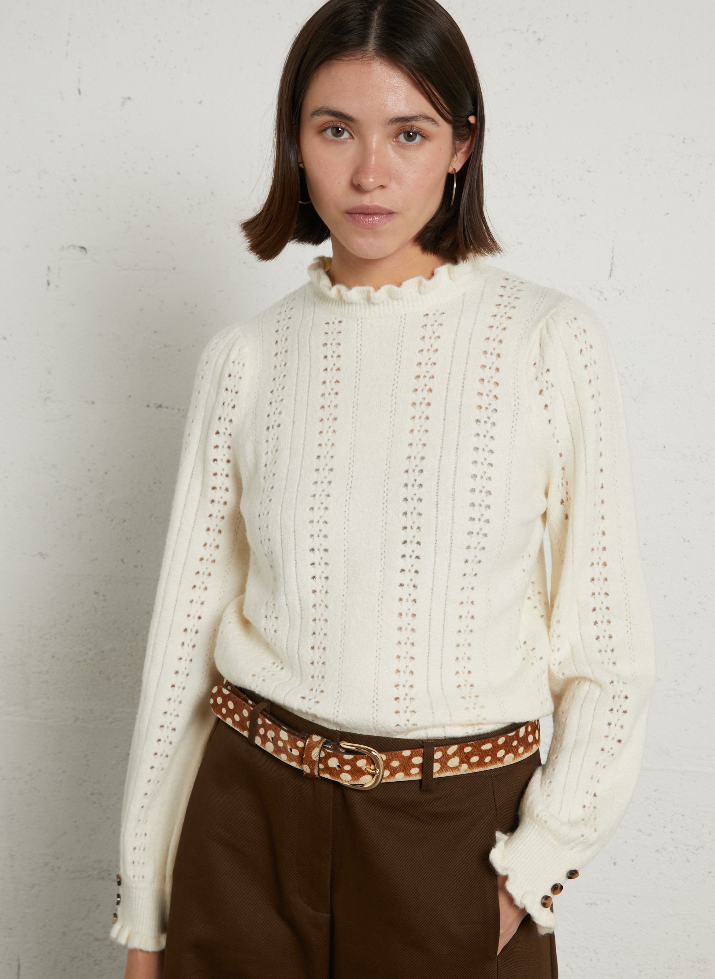Quilted printed cotton short cardigan LA PETITE ETOILE