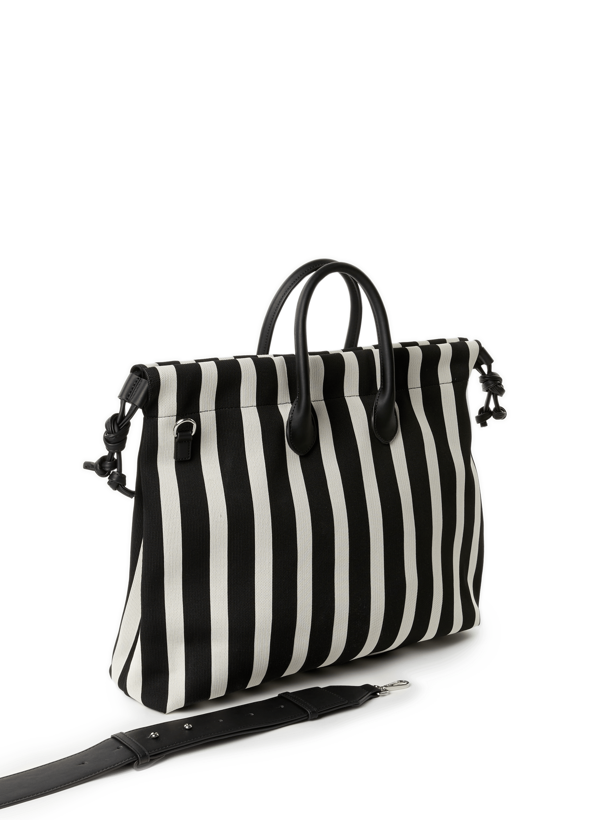 Striped tote bag AU PRINTEMPS PARIS Multicolored