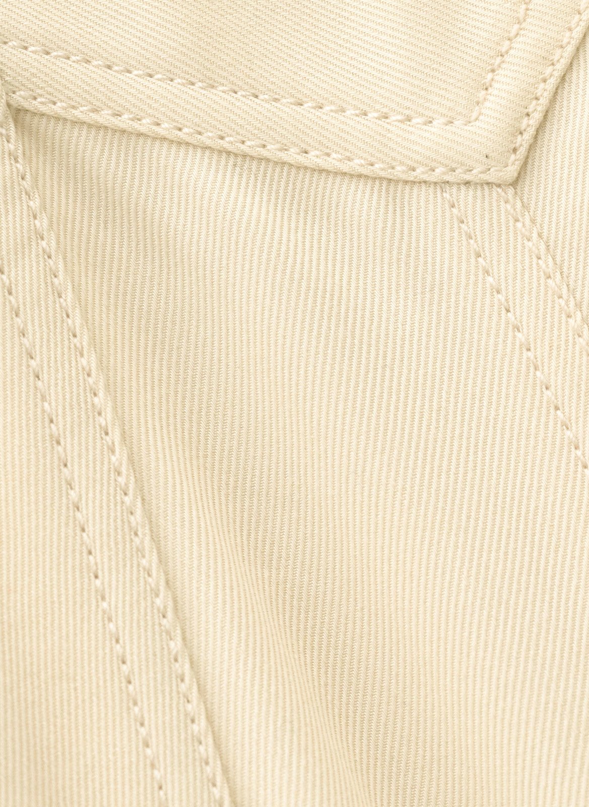 Taillierte Jumpsuit mit V-Ausschnitt und geradem Bein BA&SH Beige