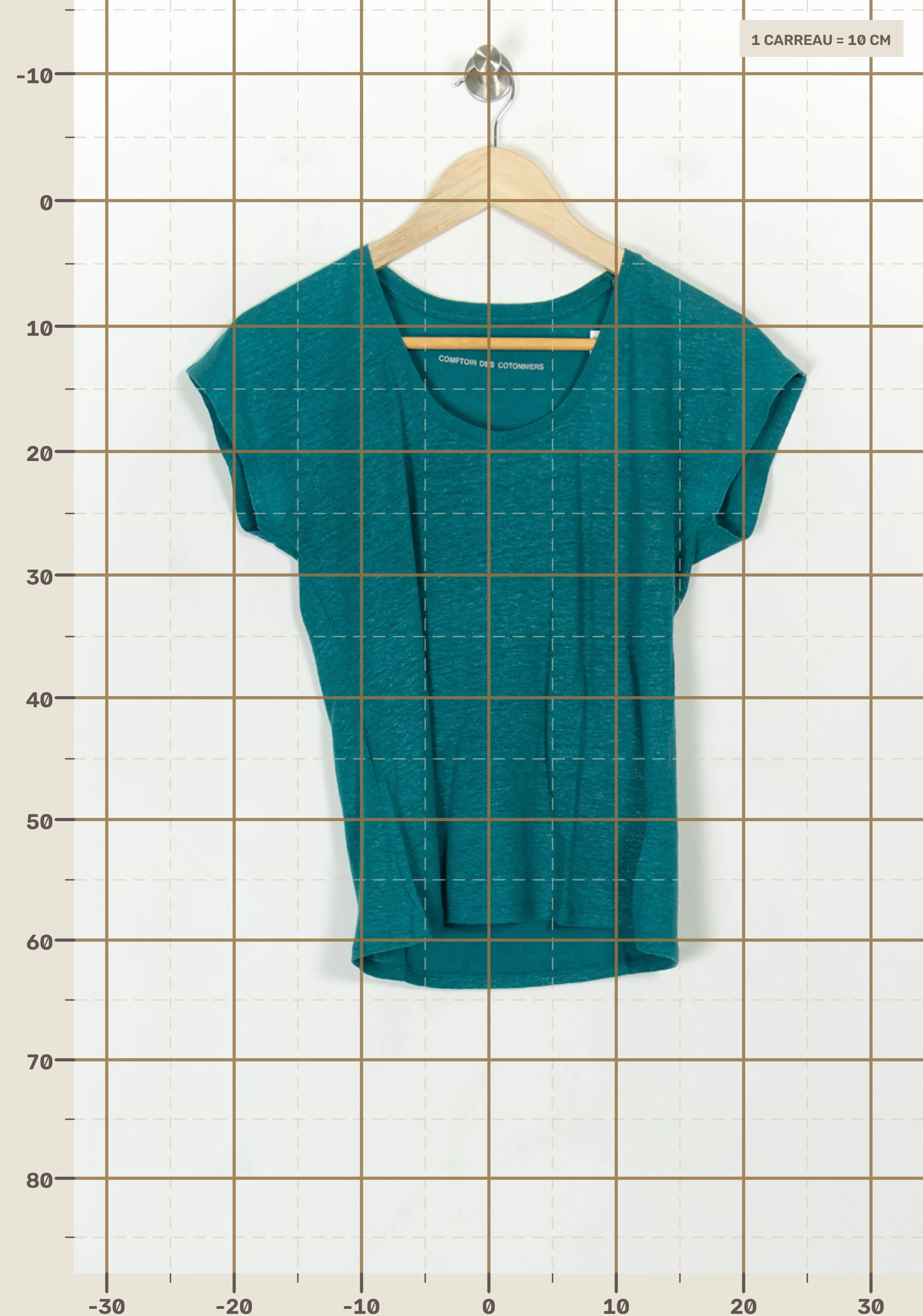 Top & tank top COMPTOIR DES COTONNIERS - Seconde main Green