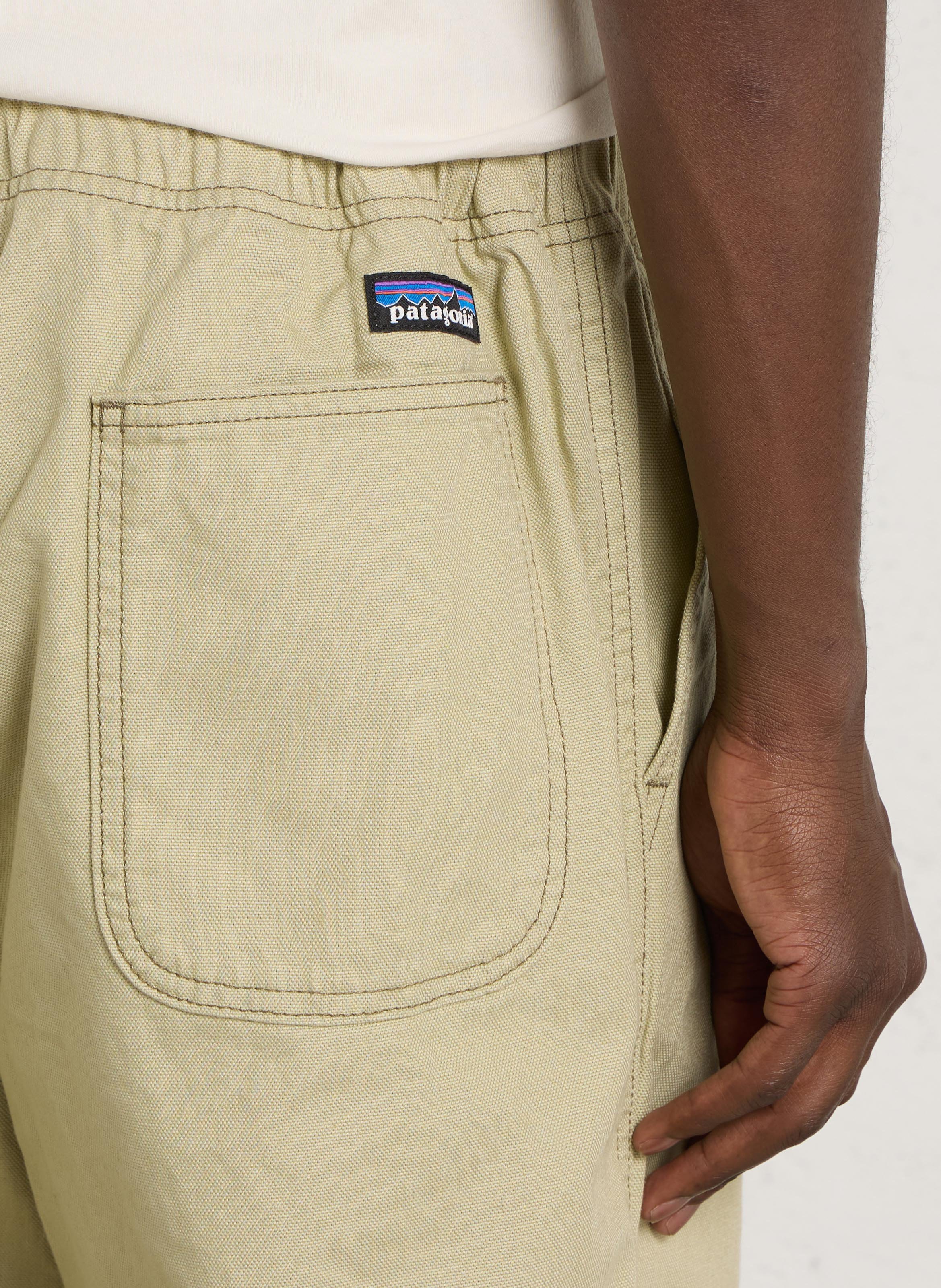 Gerade geschnittene Baumwollhose PATAGONIA Beige