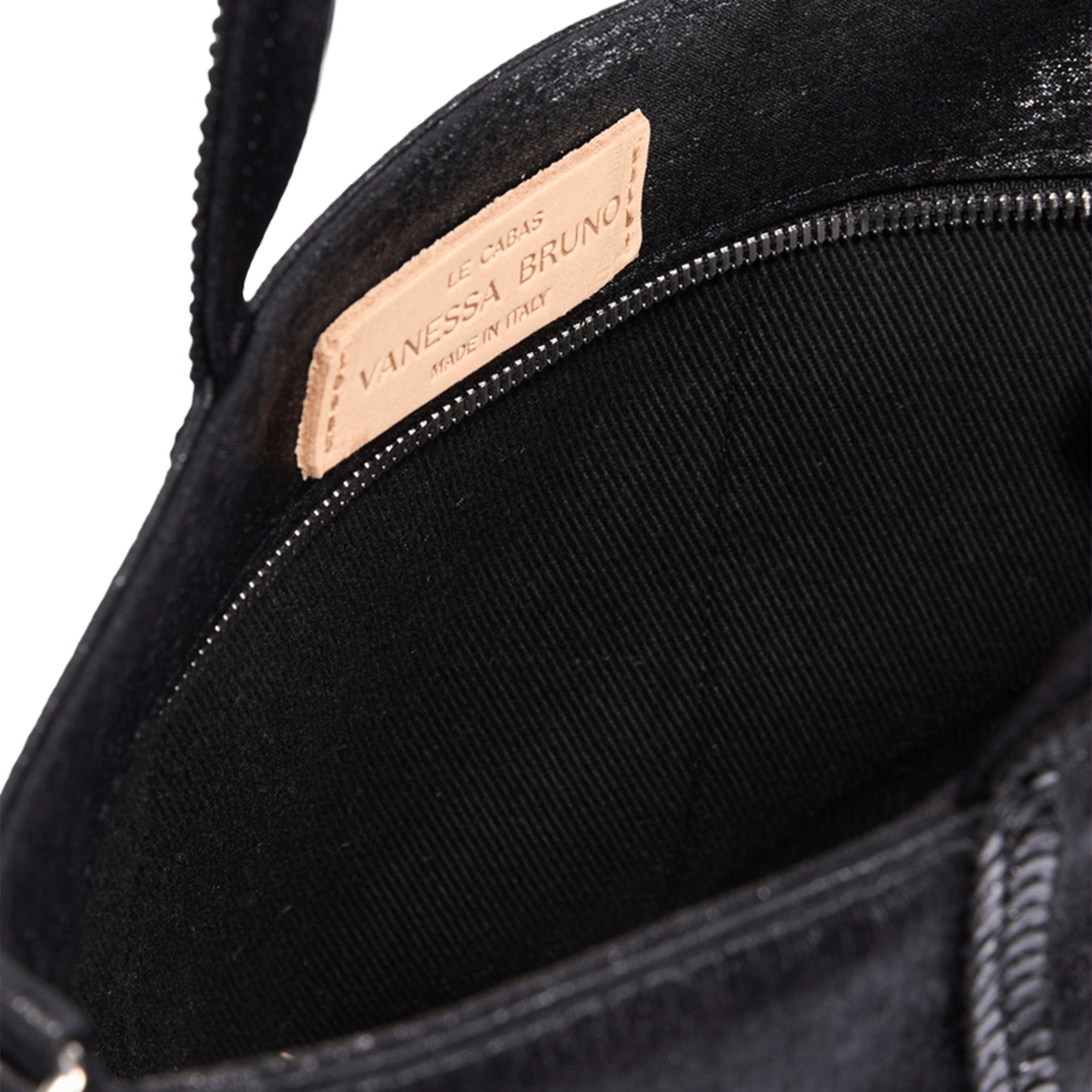 Cabs-tas met pailletten VANESSA BRUNO Zwart