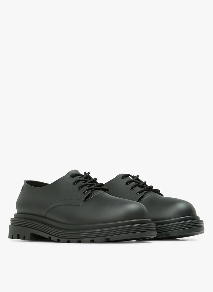 Flatform derby shoes sales