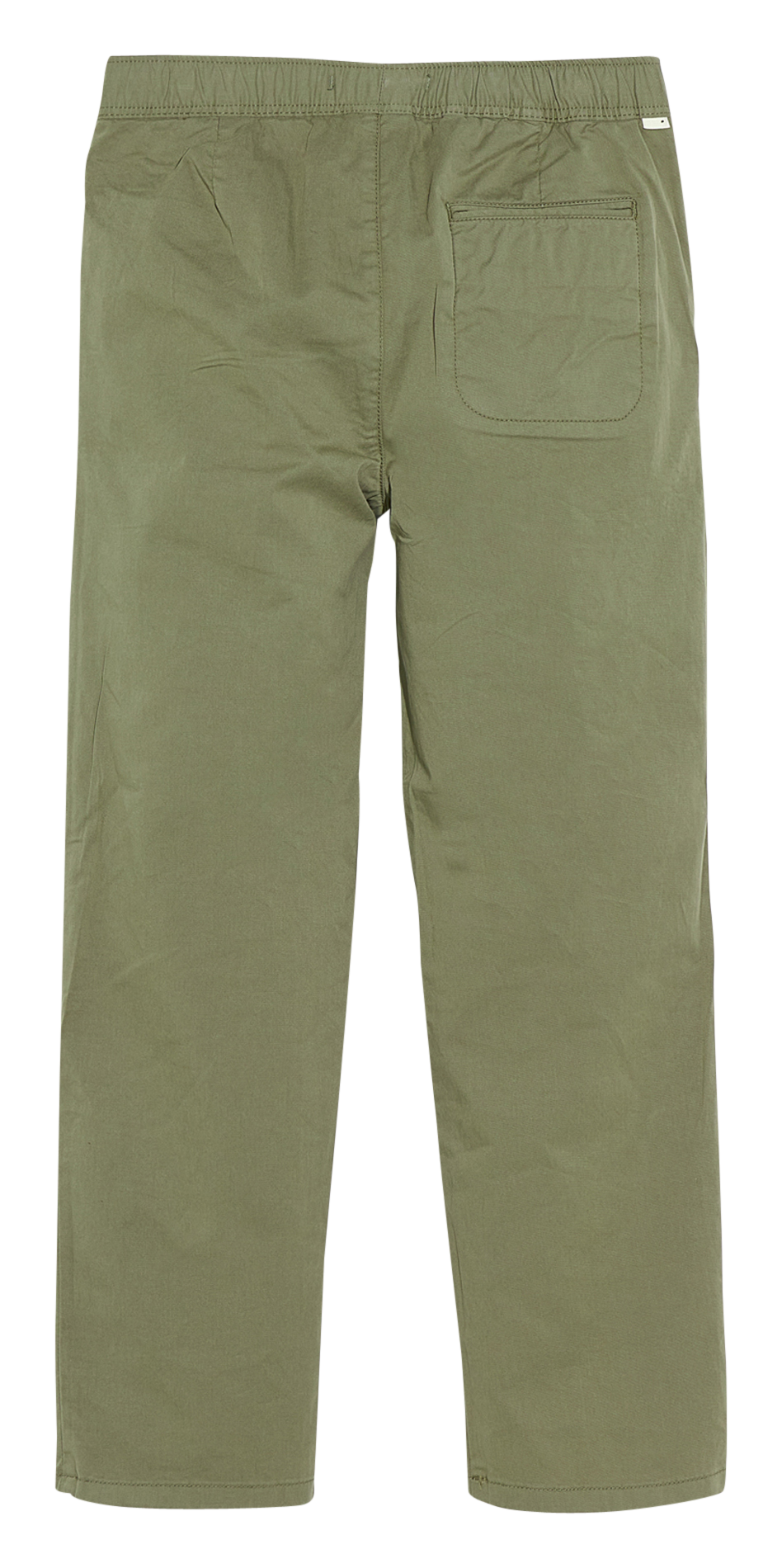High-rise straight-leg cotton-blend pants BELLEROSE Khaki