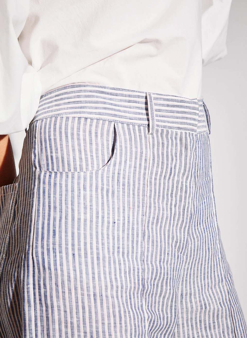 Jean large en coton THE LABEL EDITION Bleu