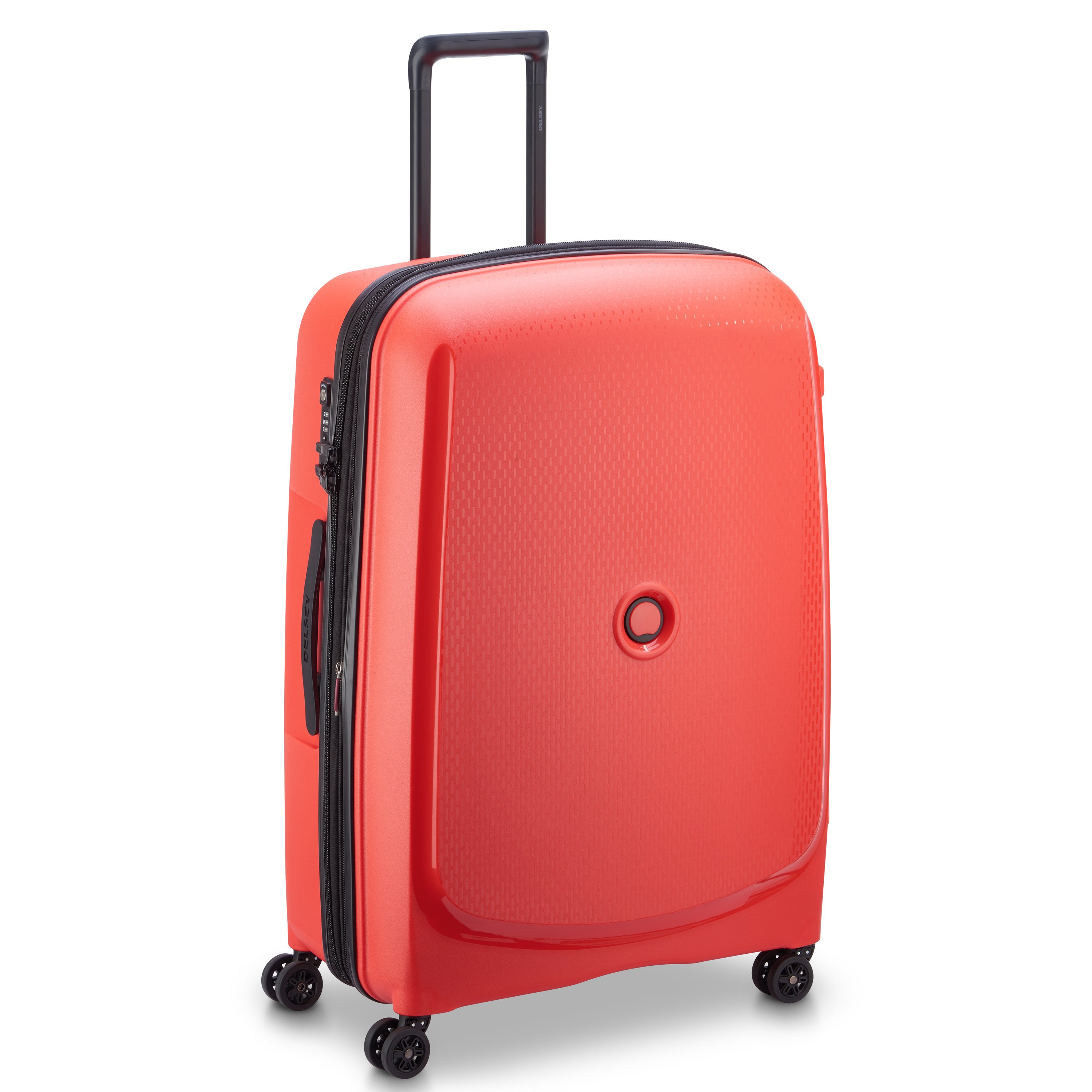 Rigid hold suitcase DELSEY PARIS Red
