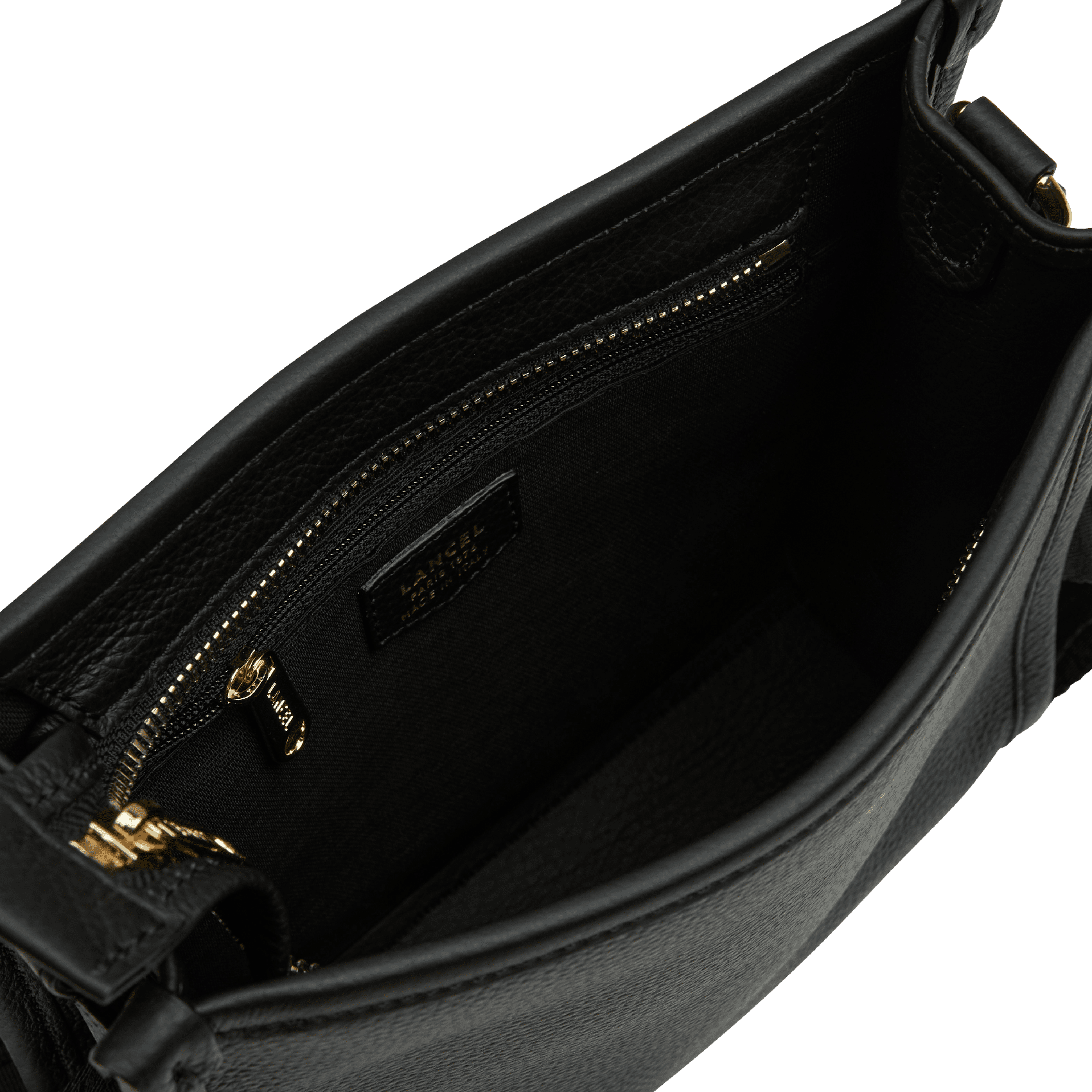 Brieftasche aus Leder LANCEL Schwarz