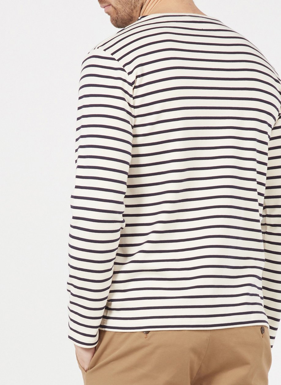 Marinière regular-fit en coton ARMOR LUX Beige