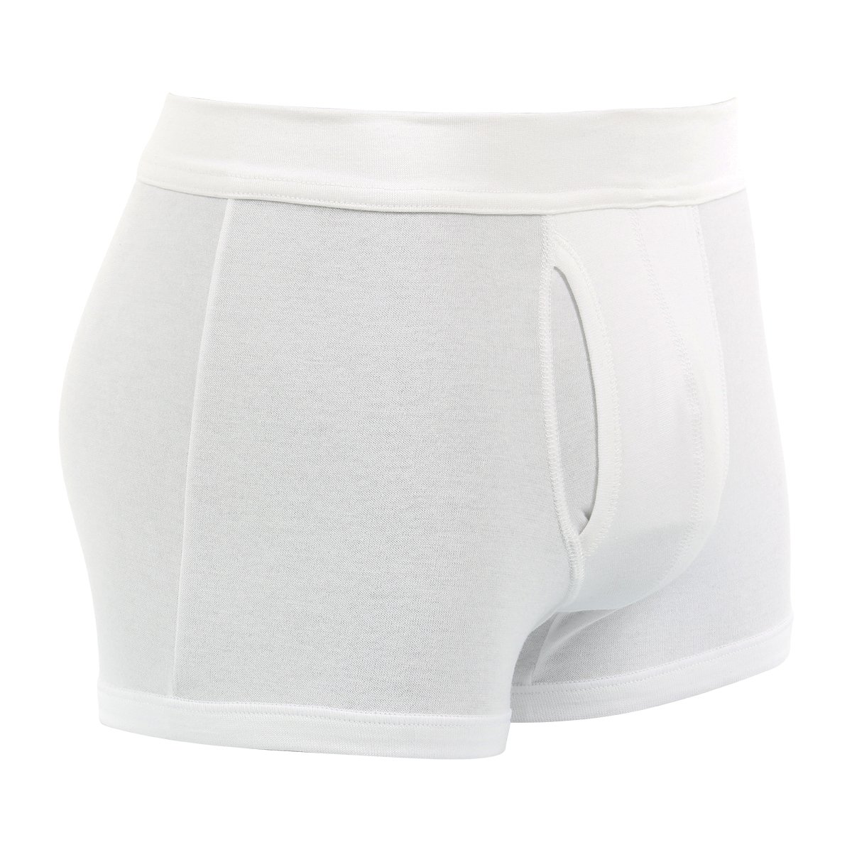 Premium cotton open boxers EMINENCE White