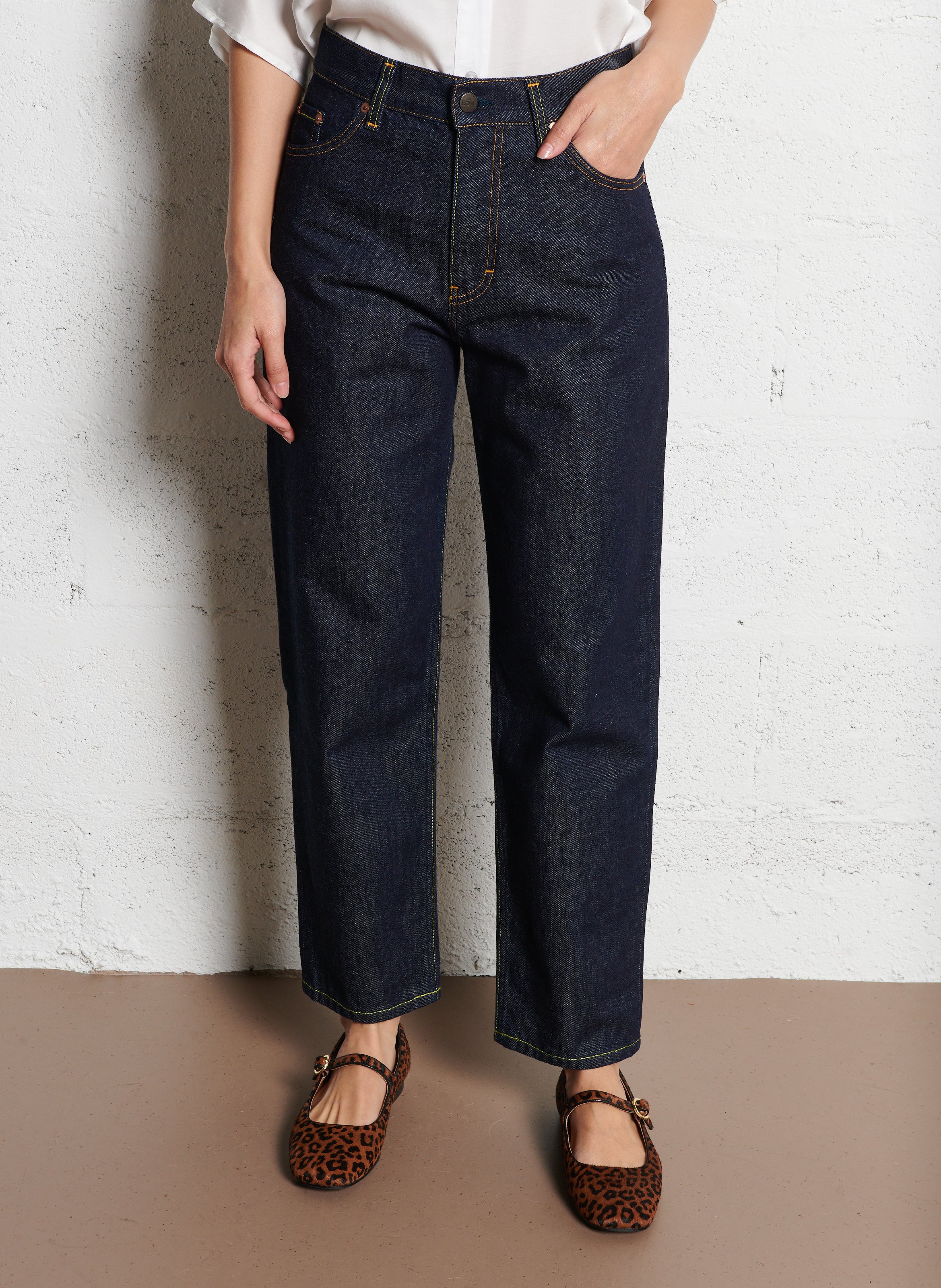 High Waist Boyfriend Jeans MARGAUX LONNBERG