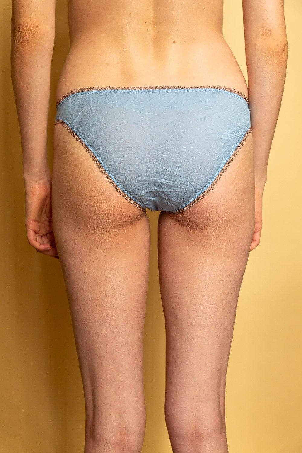 Organic cotton culottes GERMAINE DES PRES Blue