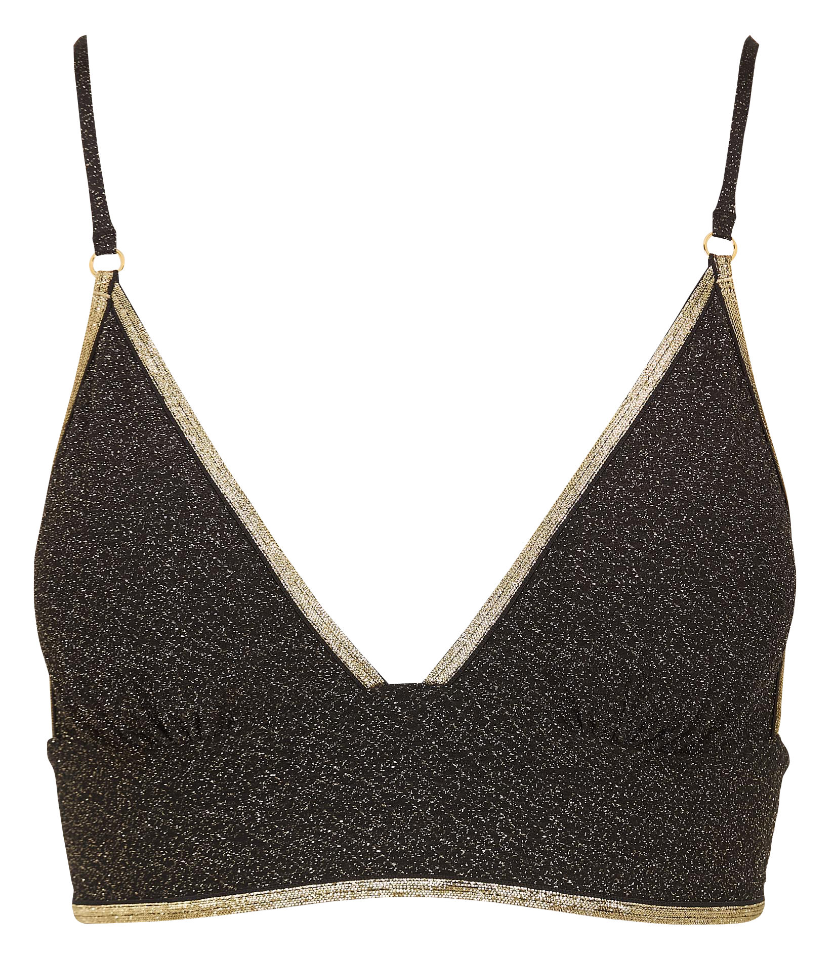 Haut de maillot de bain croisé au dos LA NOUVELLE Noir